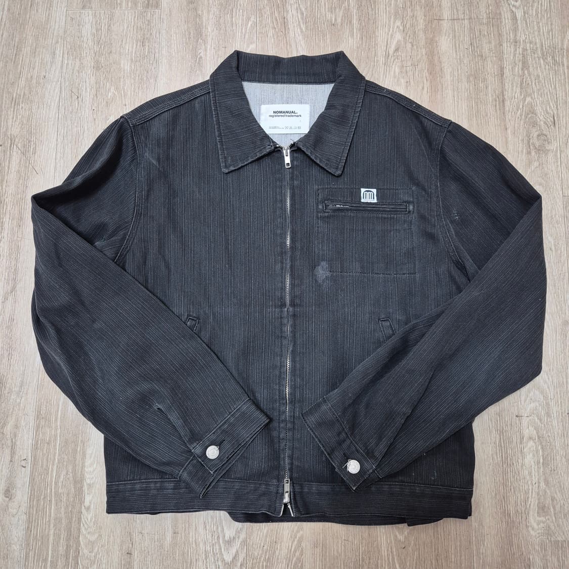 노메뉴얼 코튼 라이더 워크자켓 상품이미지1