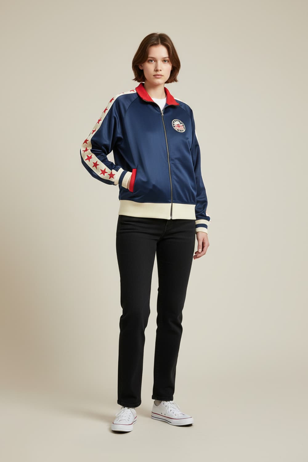 [XL] 디즈니도쿄 네이비 미키마우스 스타라인 트랙탑 져지 상품이미지3