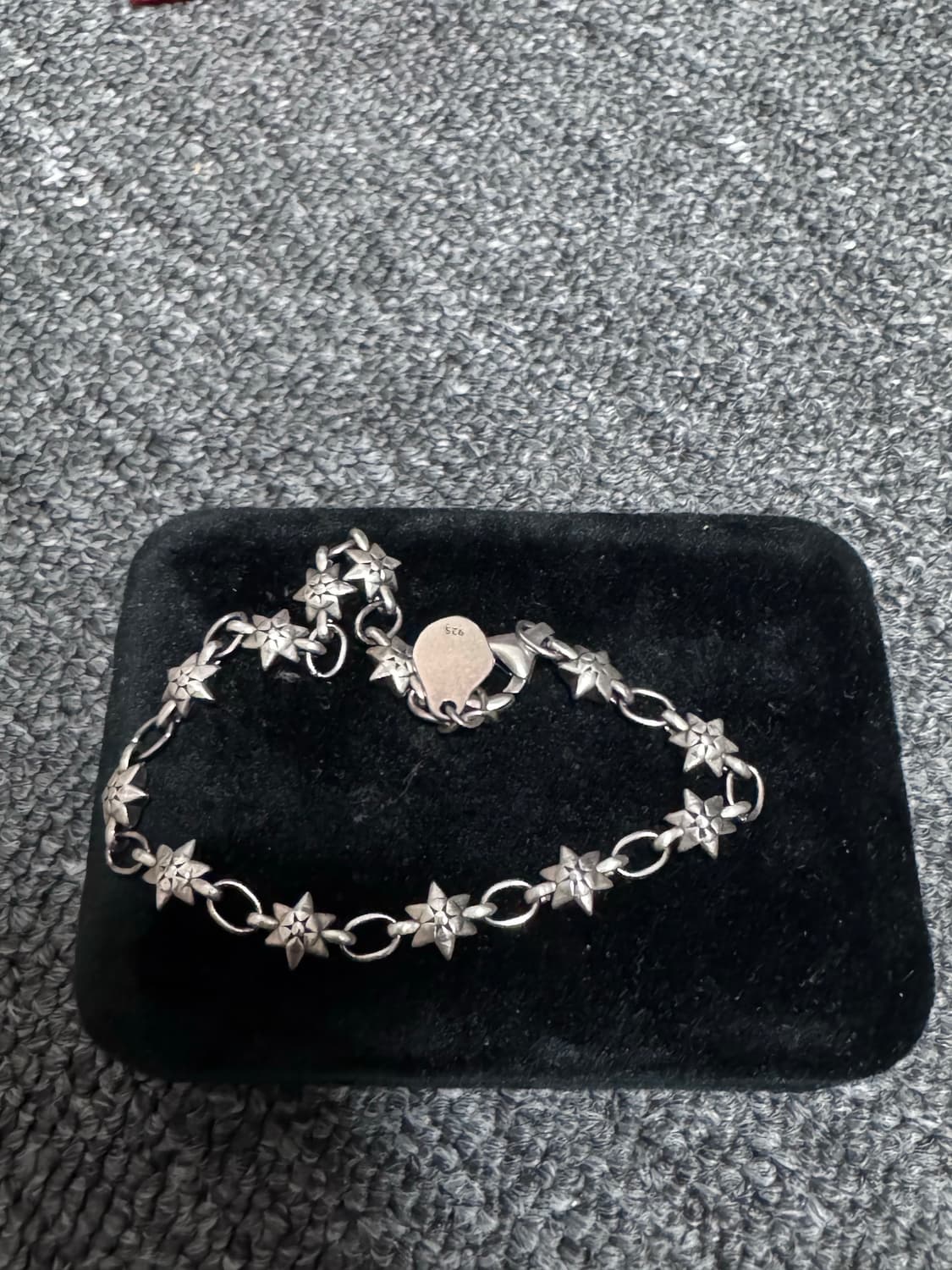 폴리테루 실버925 002 하나비 스타 팔찌 상품이미지2