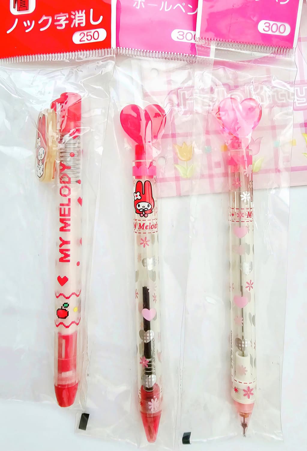 마이멜로디펜3종세트, 마이멜로디 볼펜, 마이멜로디 샤프 상품이미지1