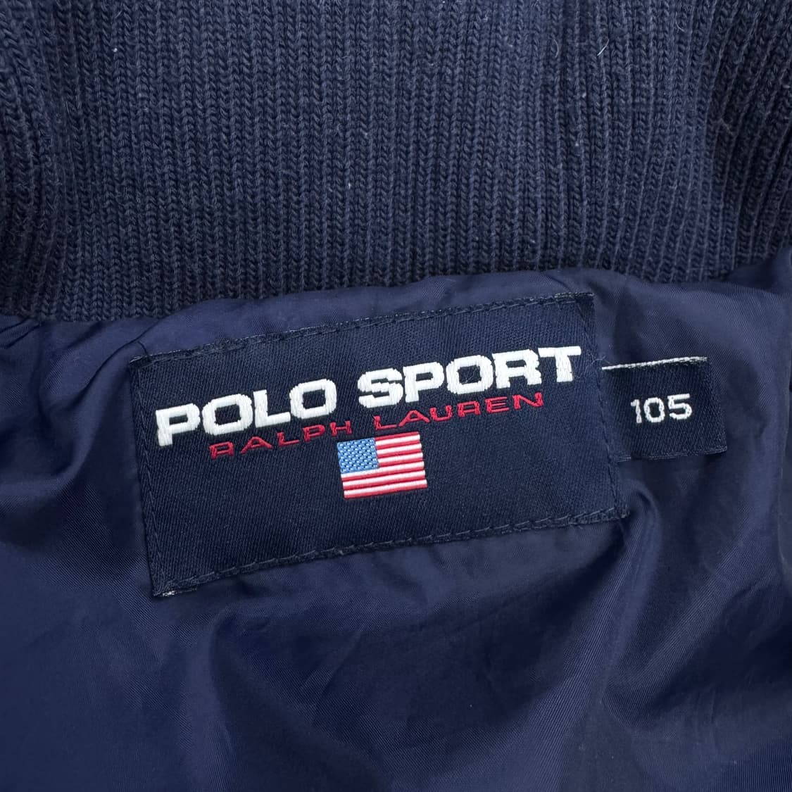 폴로 스포츠 00s OG 올드스쿨 빅로고 덕다운 푸퍼 패딩  상품이미지8