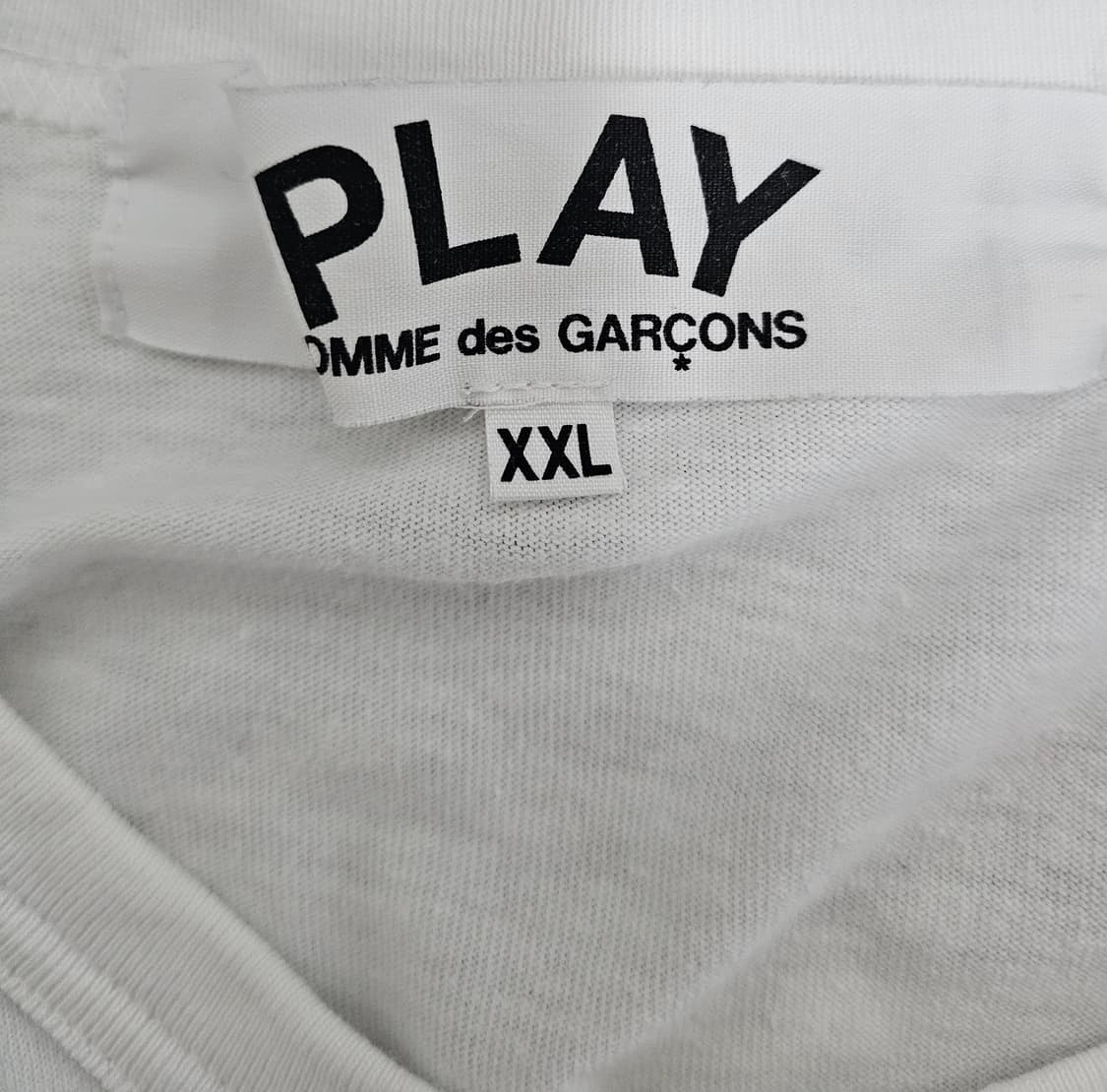 꼼데가르송 레드와펜 반팔 티셔츠 2XL 상품이미지3