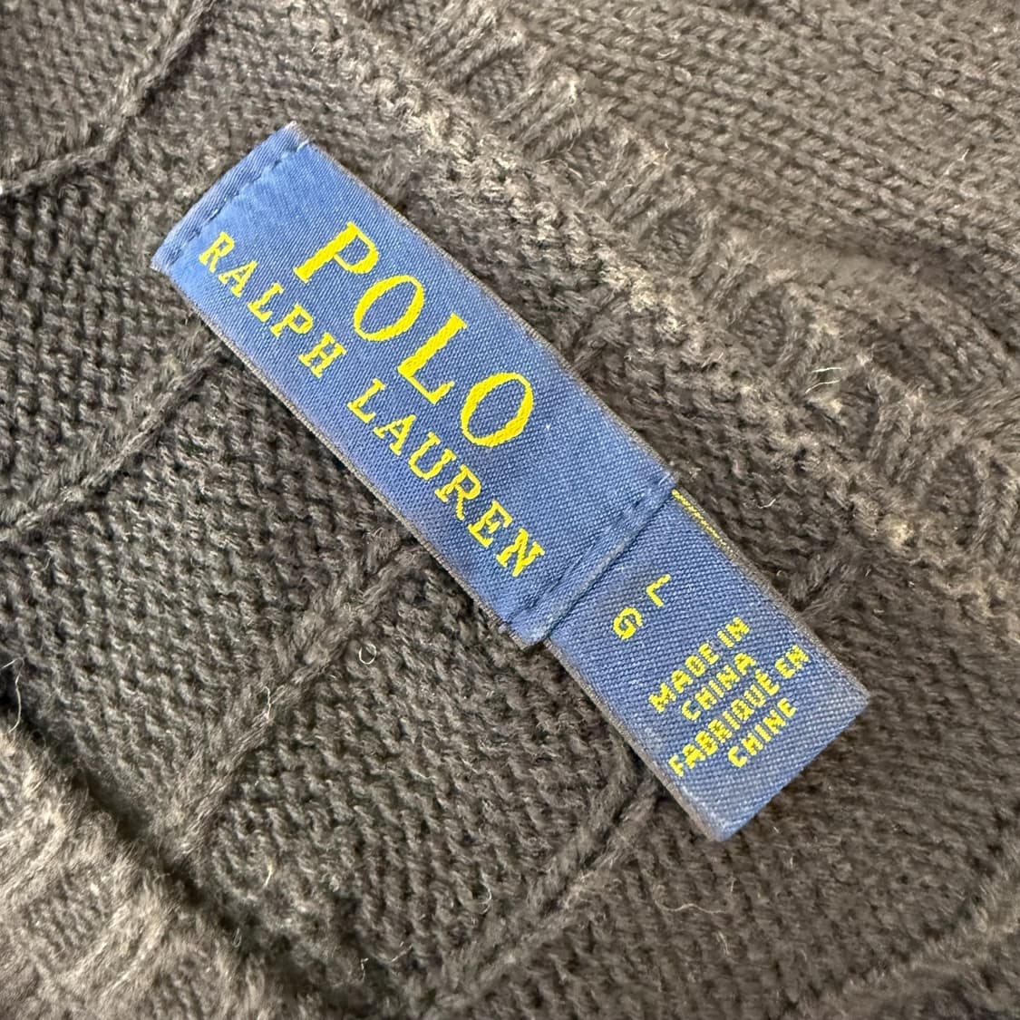 폴로 랄프로렌 꽈배기 니트 r1994  상품이미지6