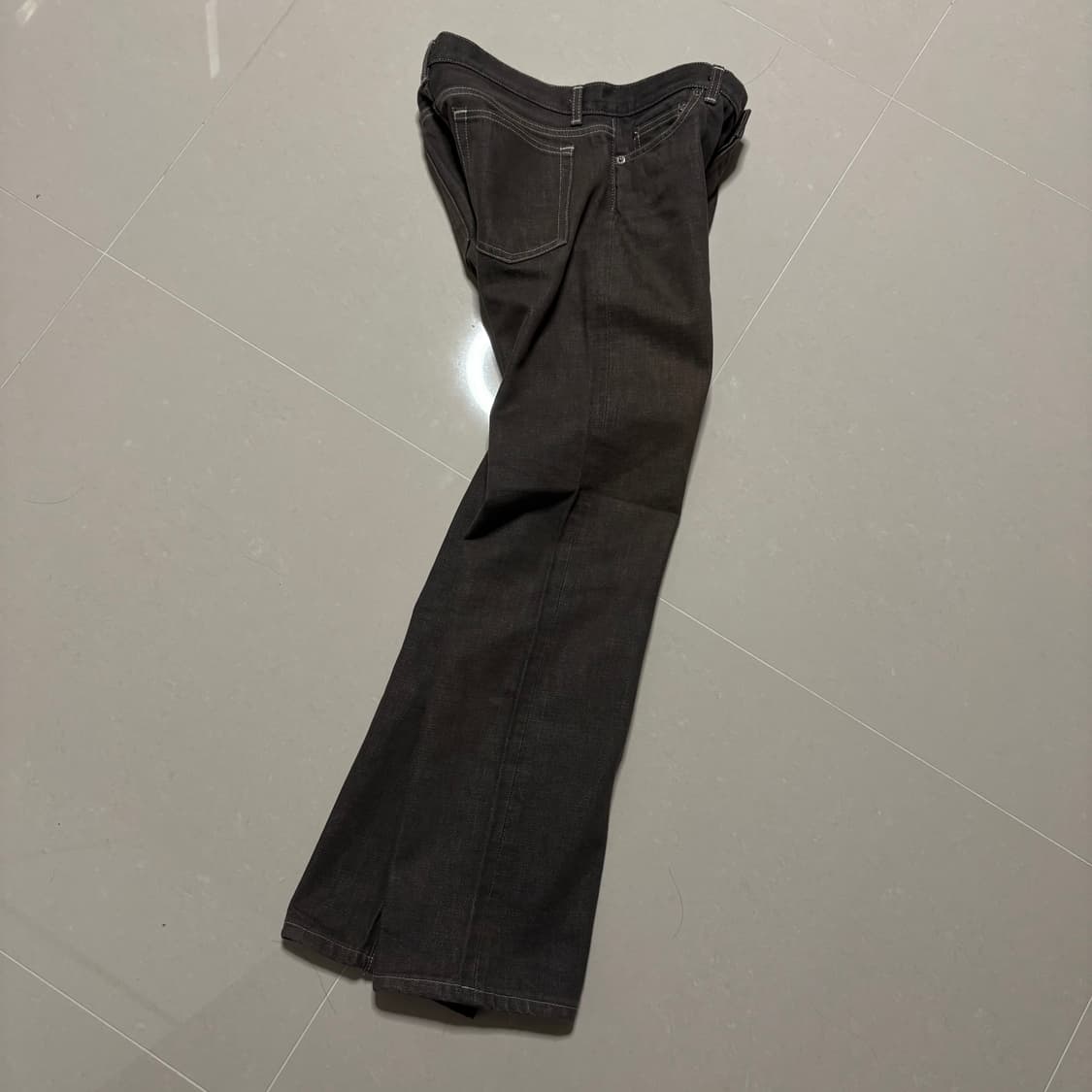 빈티지 A.P.C. 아페쎄 브라운 데님팬츠 청바지 28인치 상품이미지4