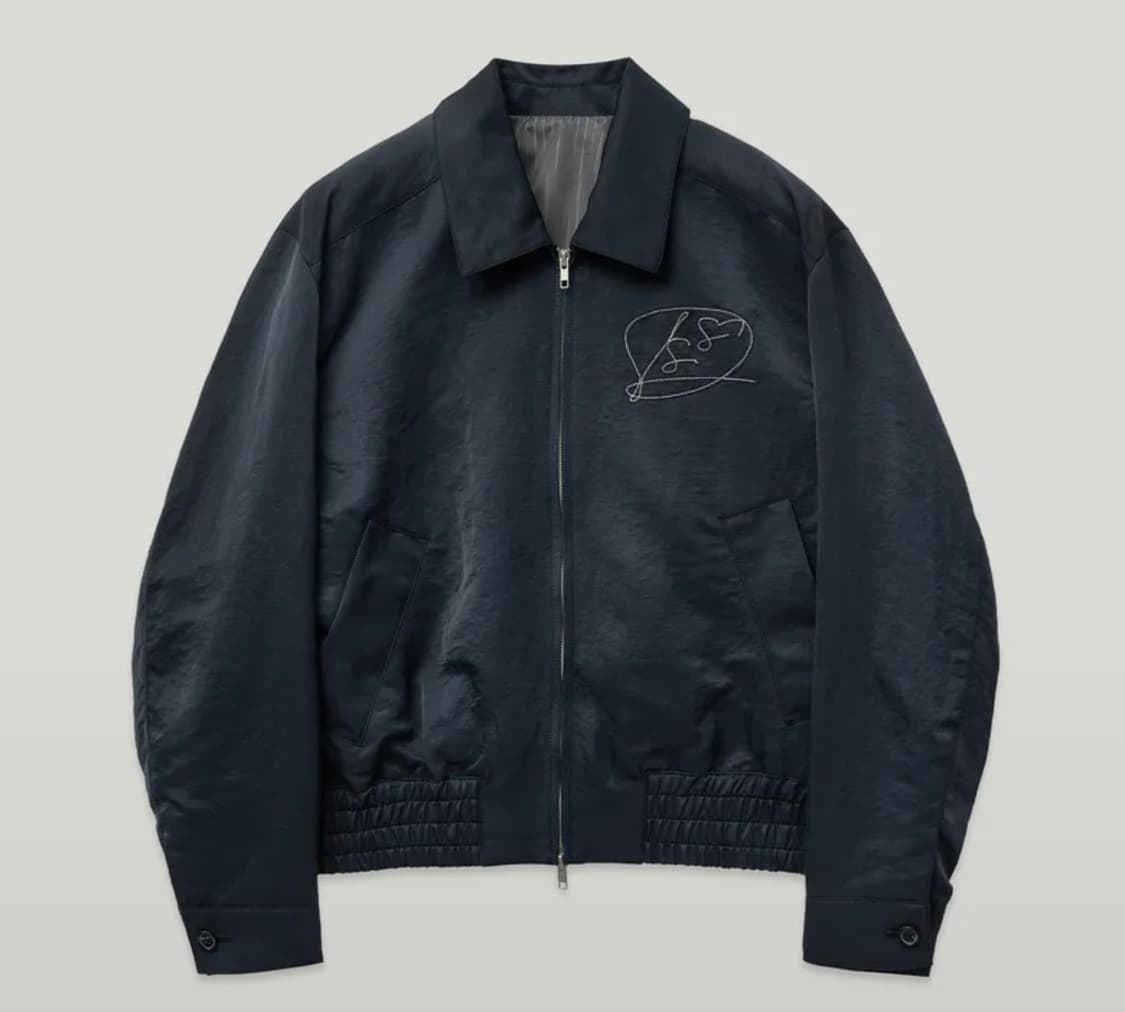 엘무드 윈드 블루종 자켓 네이비 44사이즈 상품이미지1