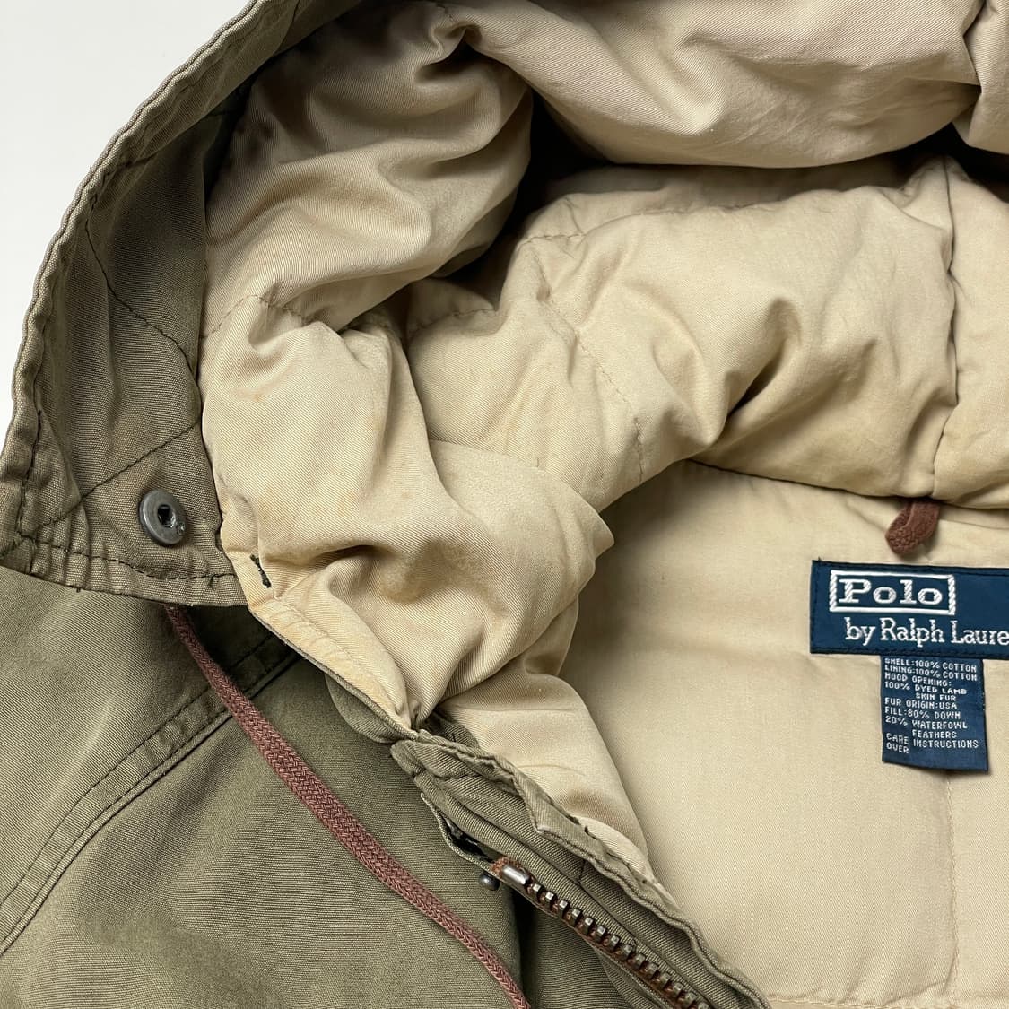 [택포] 폴로 랄프로렌 파카 패딩 점퍼 L 상품이미지4