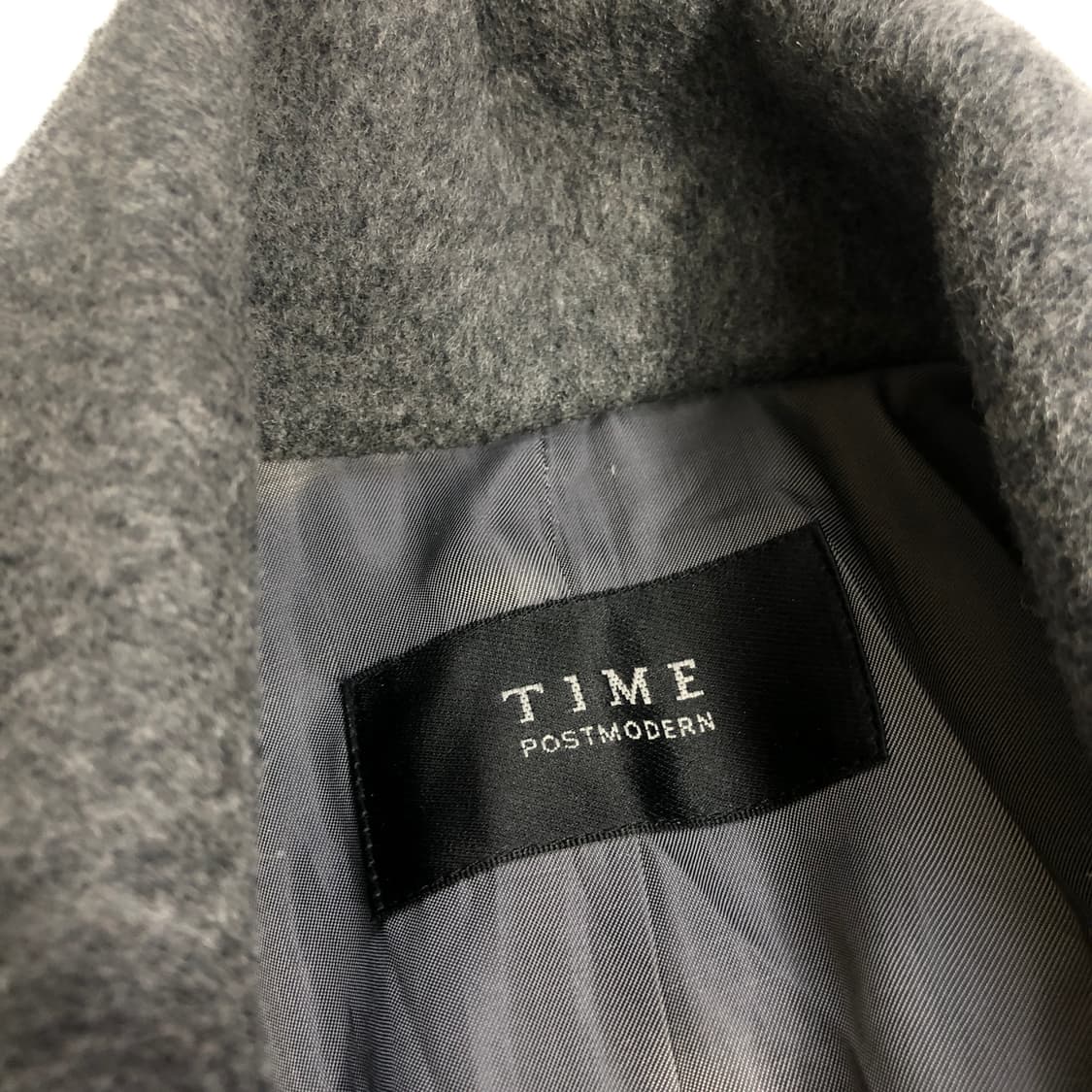 Time 타임 핸드메이드 캐시미어 코트 M 상품이미지2