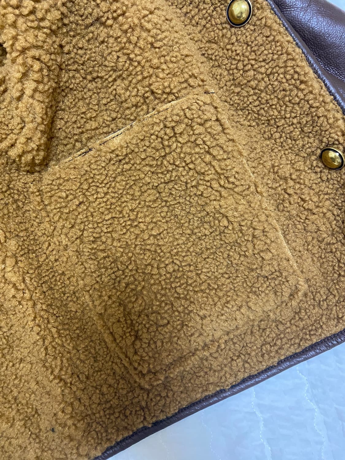 스테이피플 리버시블 무스탕 새상품 상품이미지5