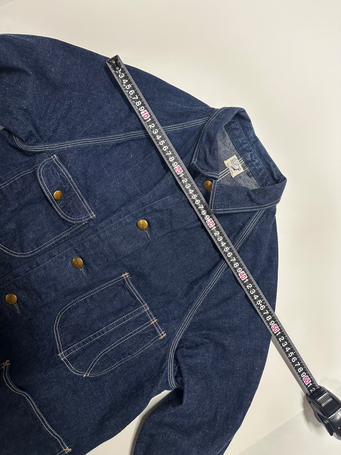 오어슬로우 커버올 데님 자켓 orslow (1사이즈) 상품이미지8