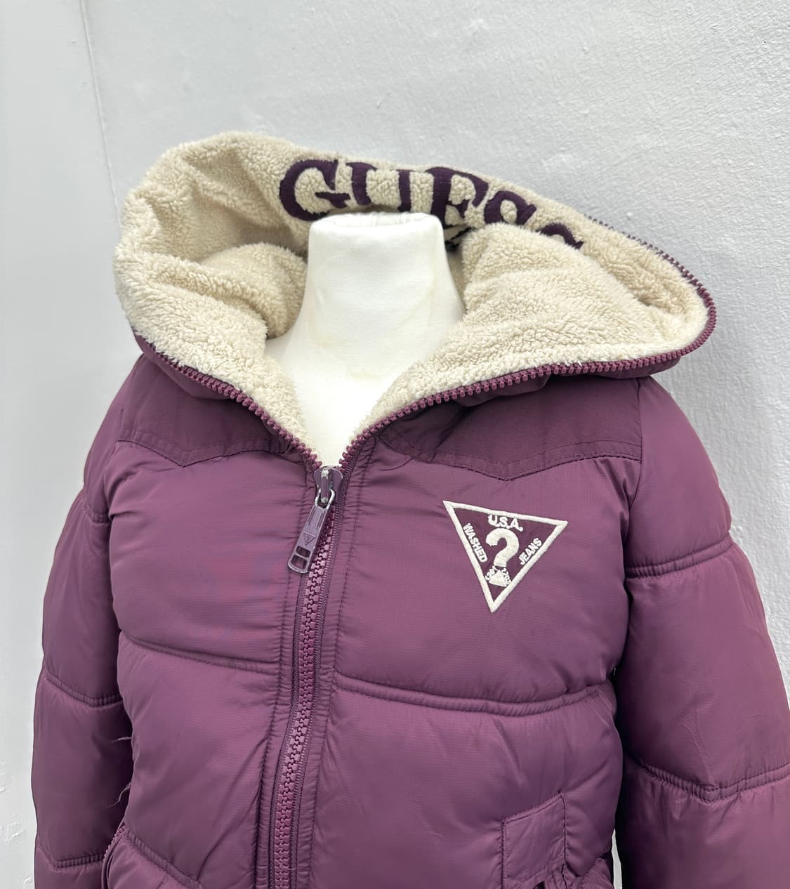 Guess full zip padded jacket 상품이미지2