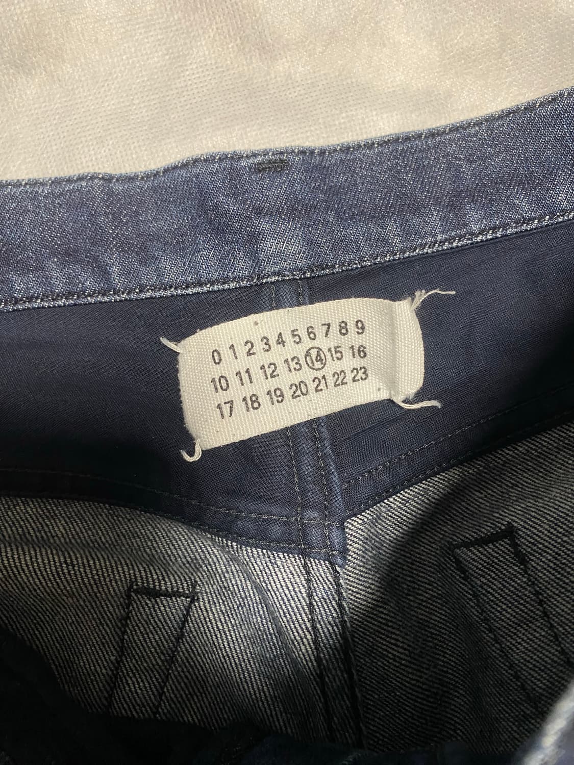 마틴 마르지엘라 레귤러 데님 인디고 46사이즈 상품이미지5