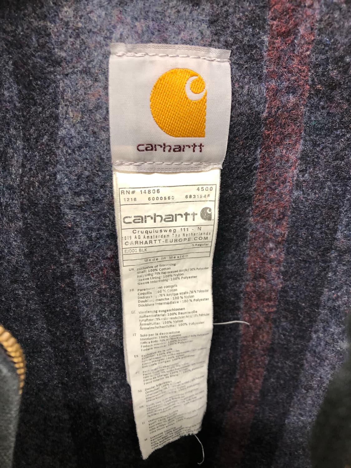 EJ001 디트로이트 자켓 블랙 상품이미지3