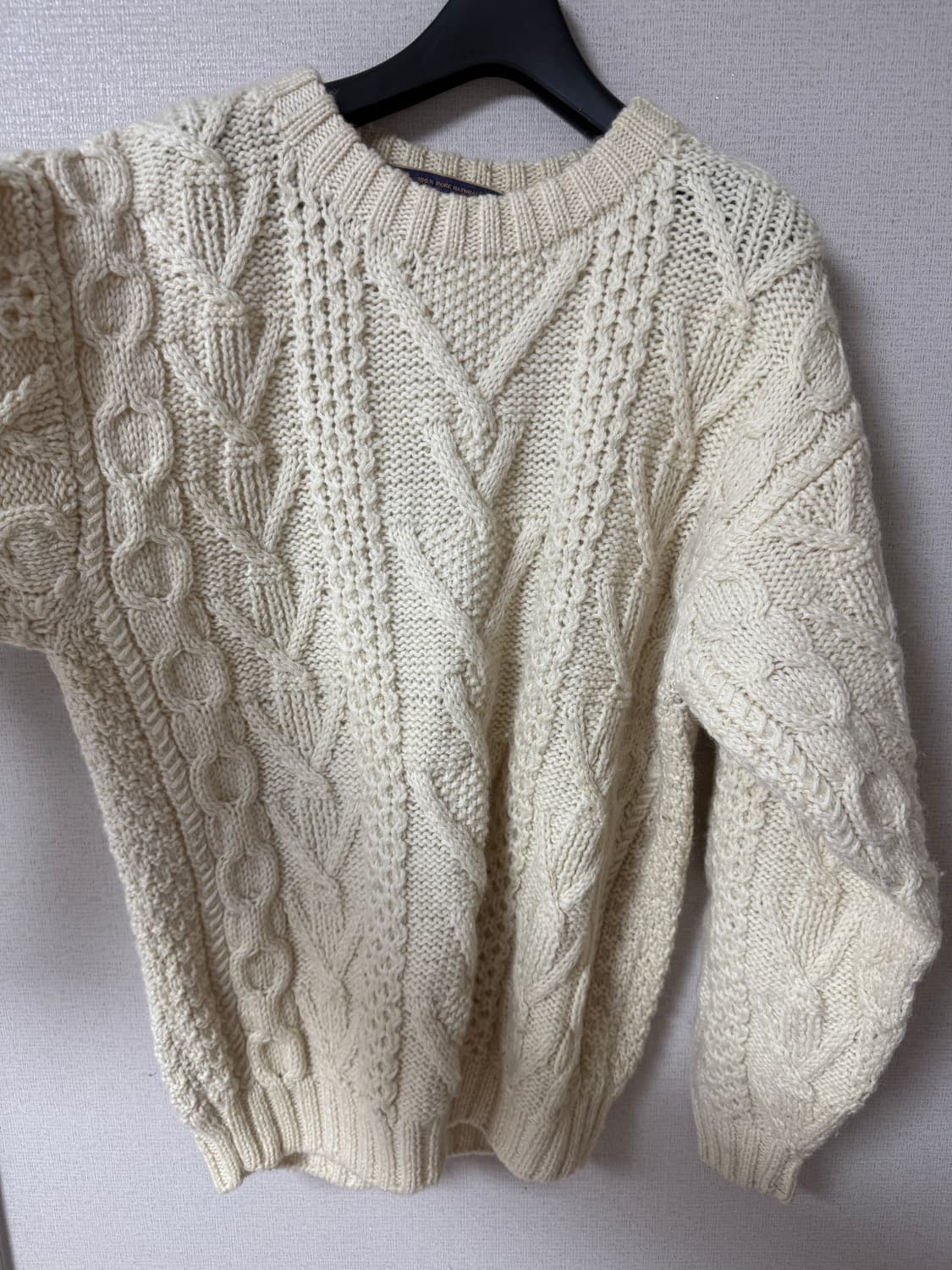 아이보리 빈티지 니트 상품이미지2