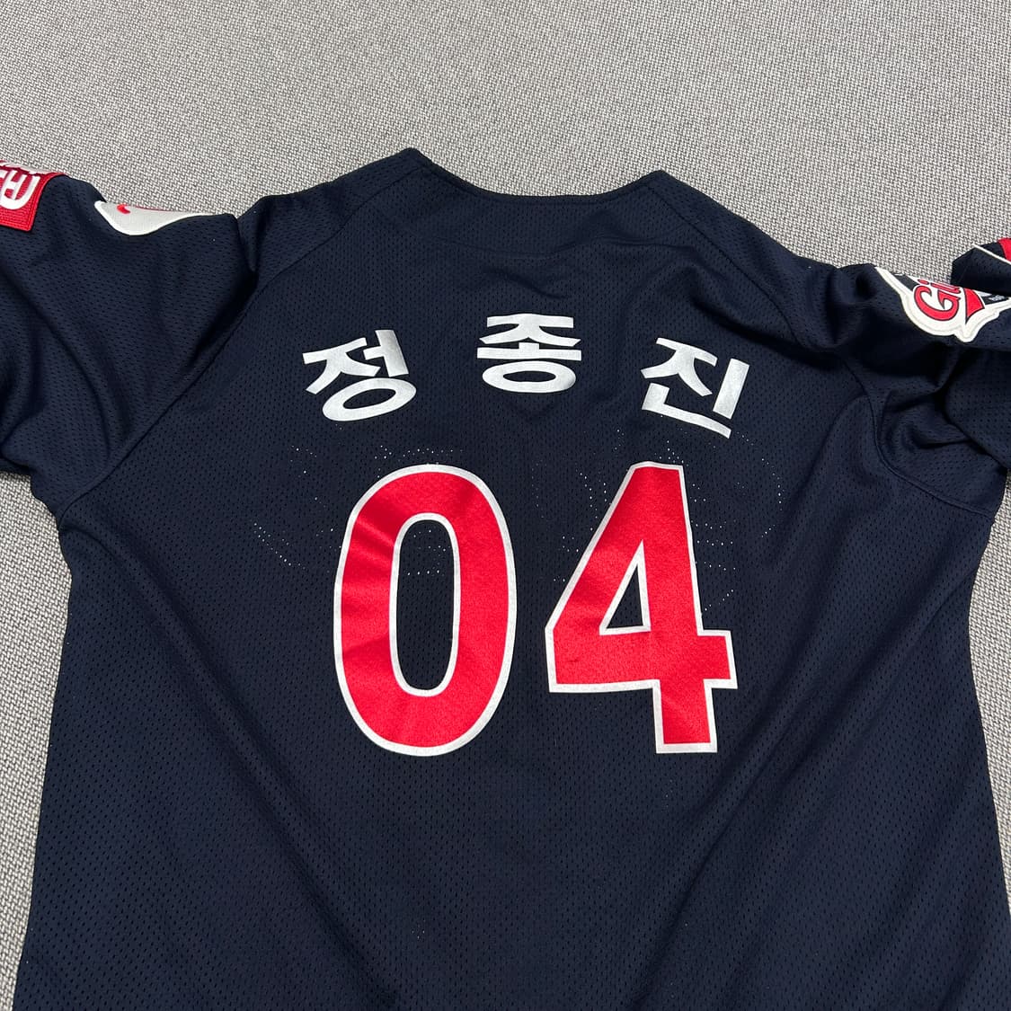 롯데자이언츠 원정 프페 정종진 유니폼(F) 상품이미지3