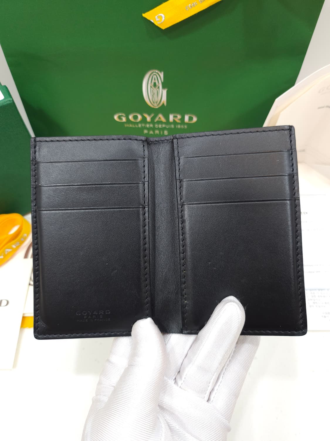 [정품] 고야드 생피에르 블랙 상품이미지4