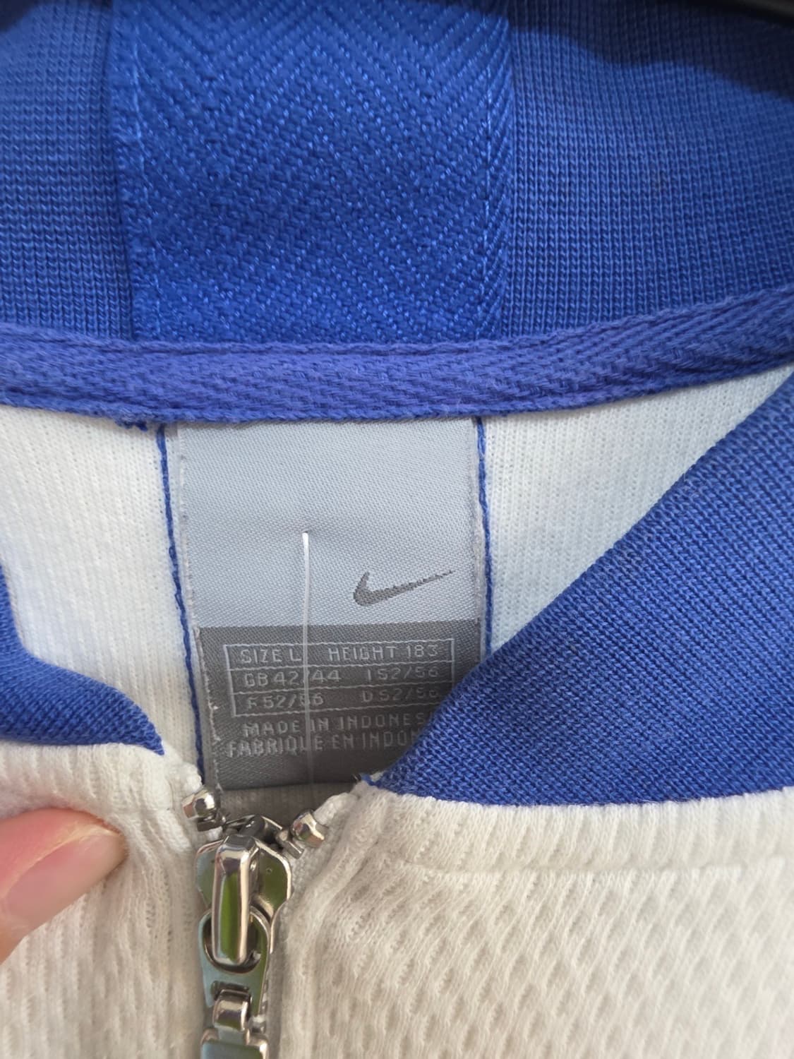 나이키 브라질 국대 트레이닝탑 져지 흰파 상품이미지4