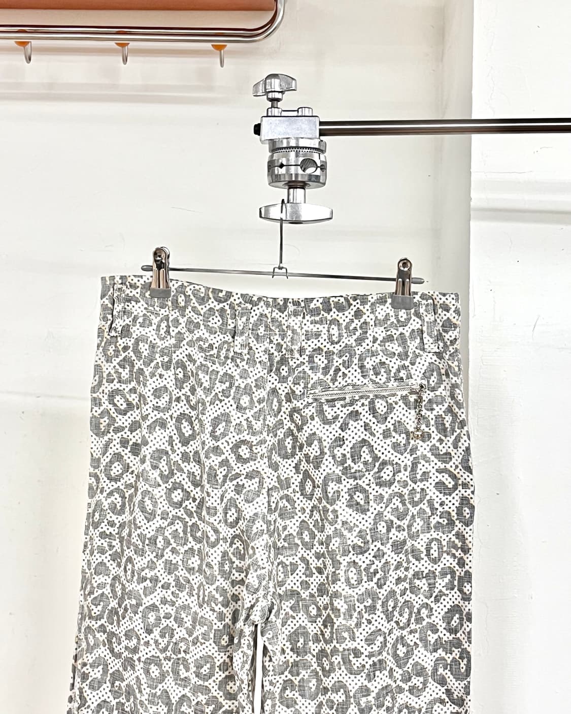 로베르토 카발리 도트 레오파트 와이드 팬츠 상품이미지5