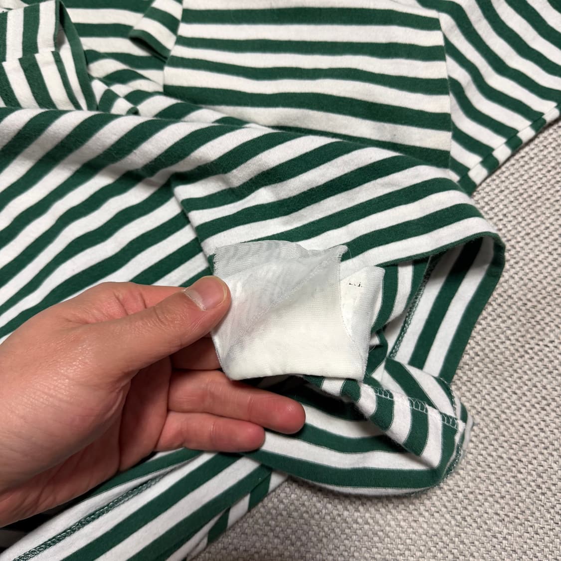 꼼데가르송 스트라이프 롱 슬리브 상품이미지5