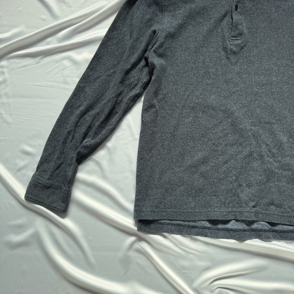 마시모 두띠 헤링본 피케 롱슬리브 상품이미지3