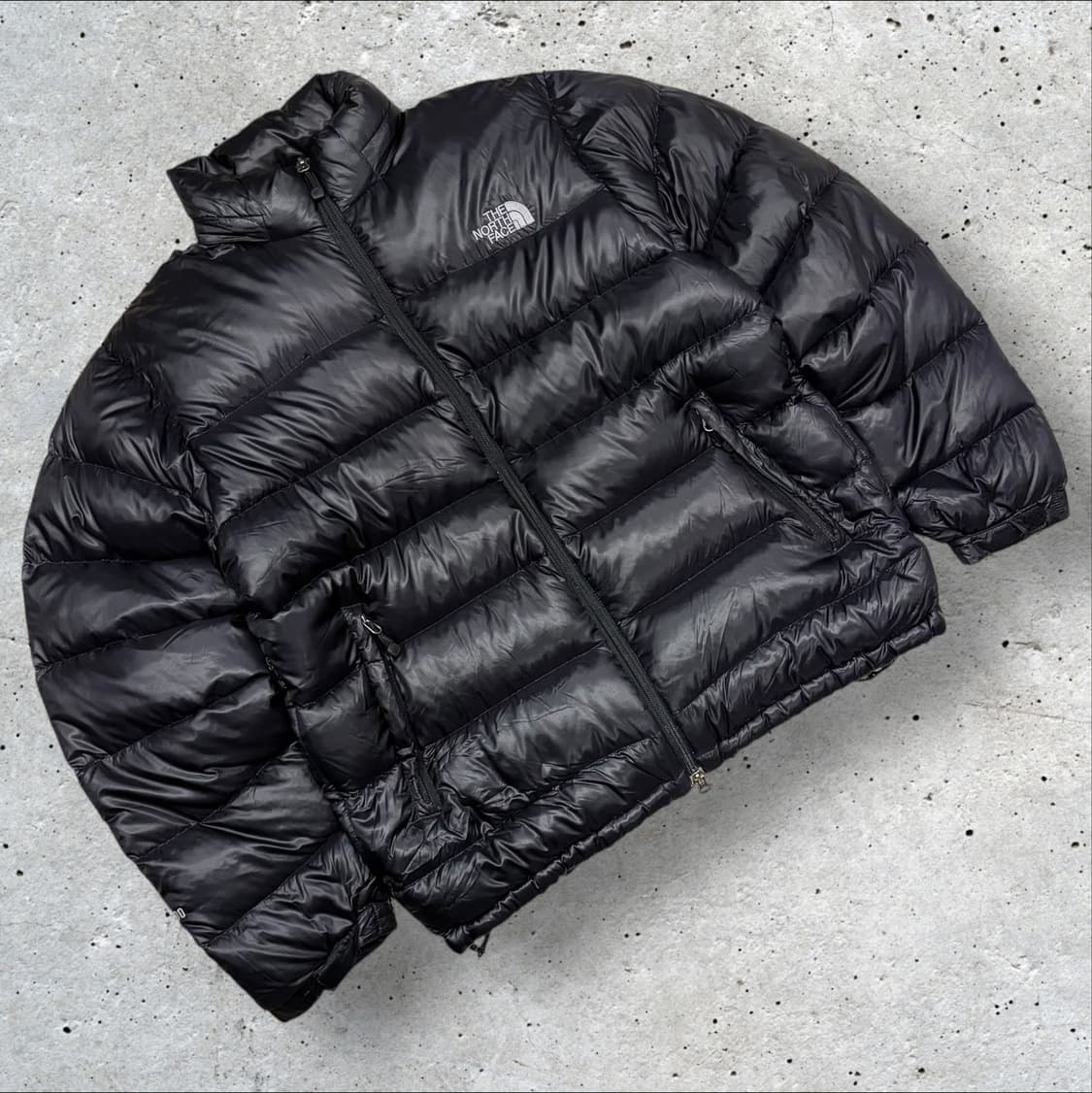 [110] 노스페이스 700 구스 다운 블랙 패딩 점퍼 B769 상품이미지1
