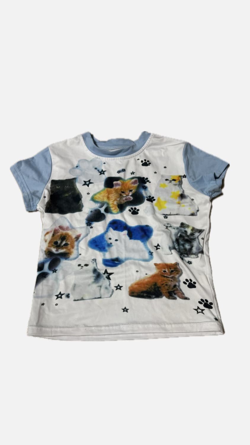 고양이티셔츠 상품이미지1