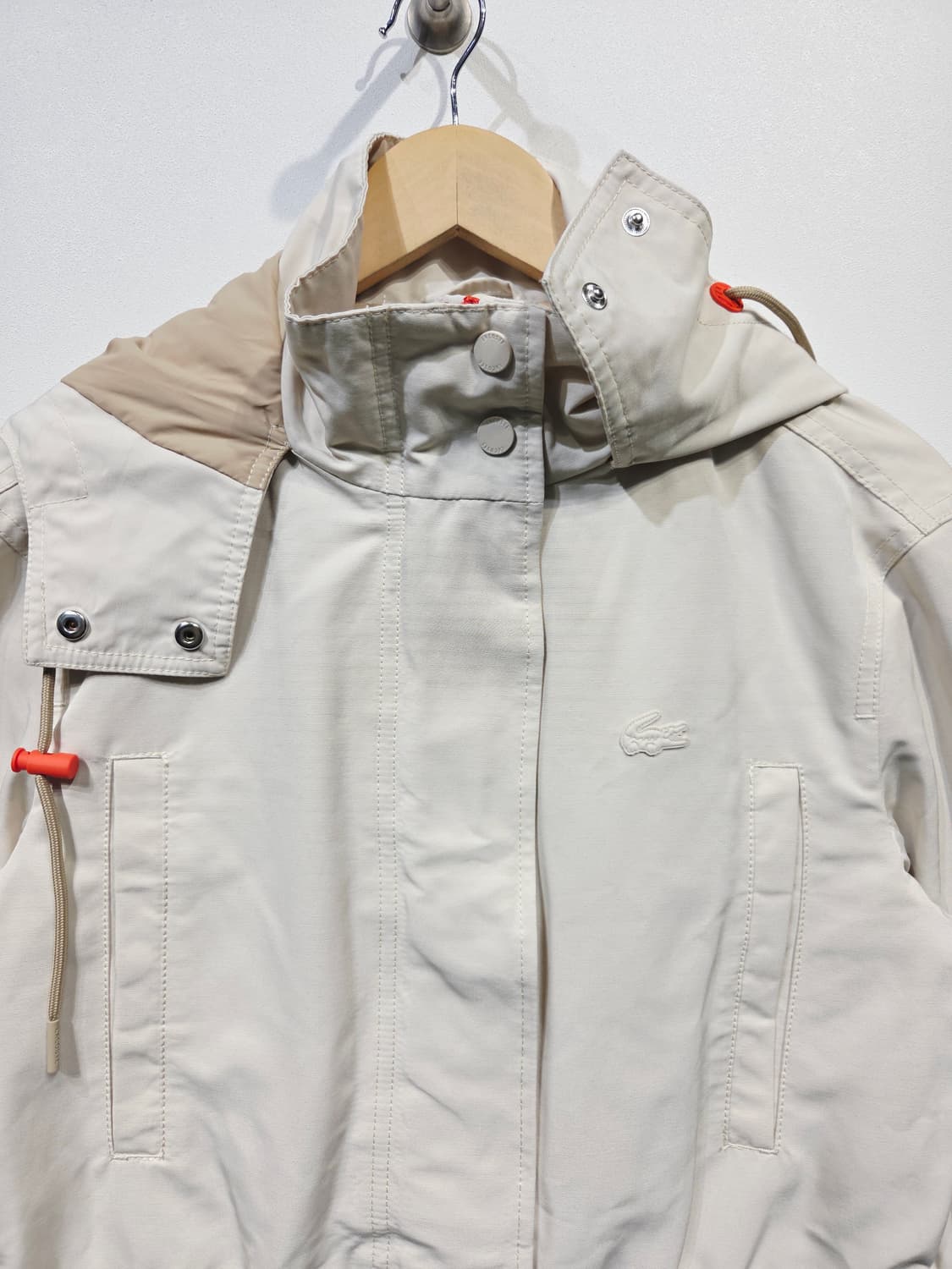 라코스테 오렌지 포인트 후드 파카 상품이미지3