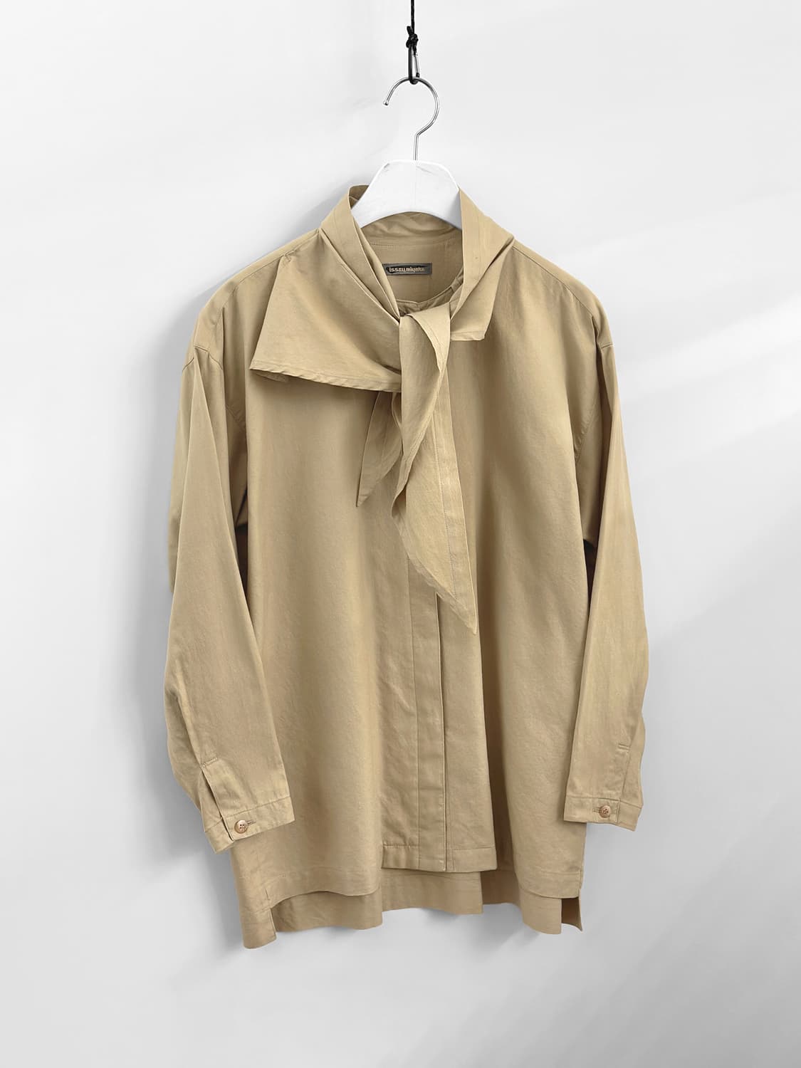 80s 이세이 미야케 드레이프 스카프 셔츠 상품이미지3