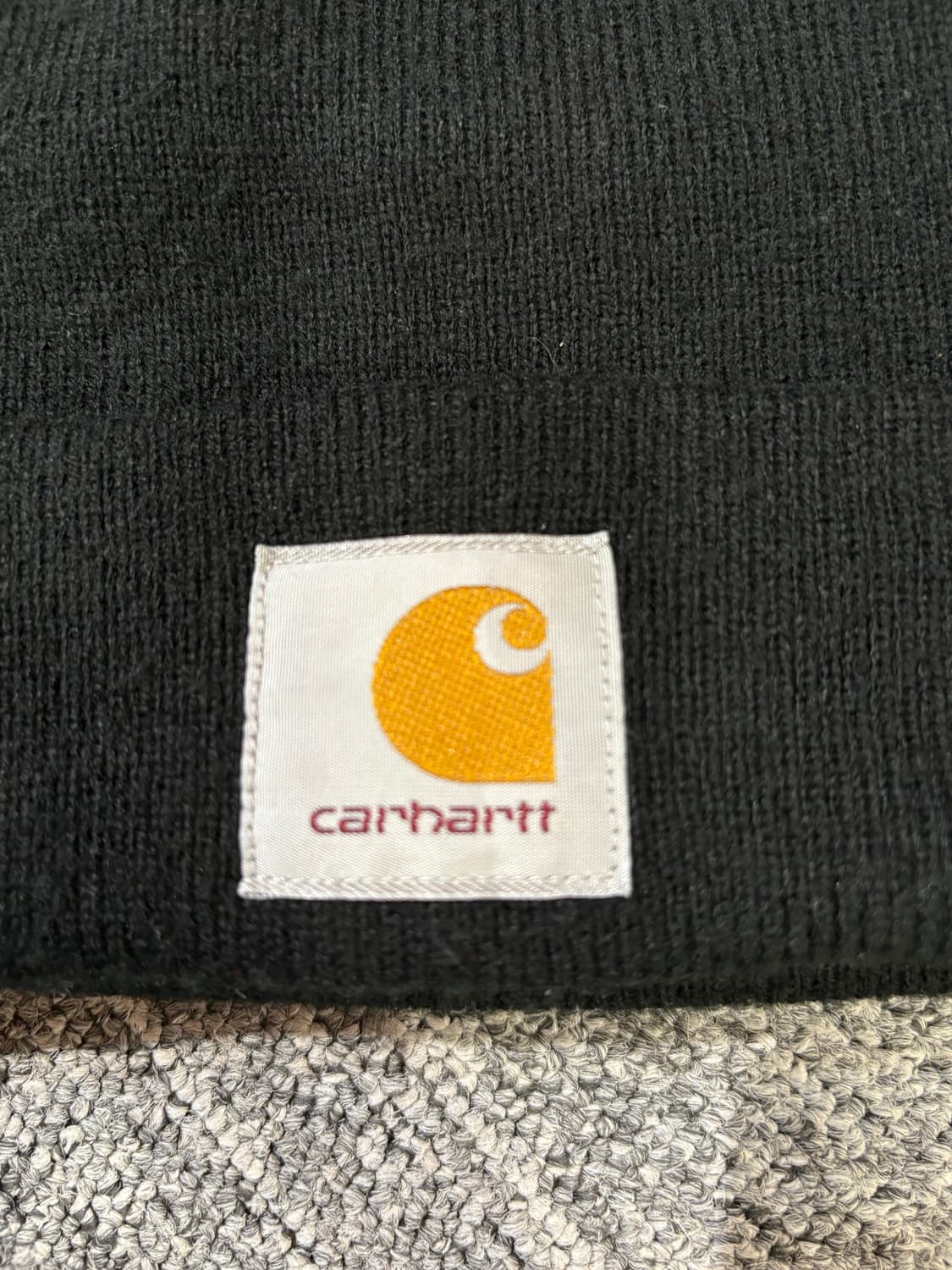 칼하트 숏비니 블랙 상품이미지2