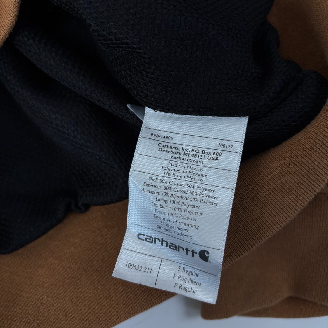 칼하트 써멀 후드집업 상품이미지7