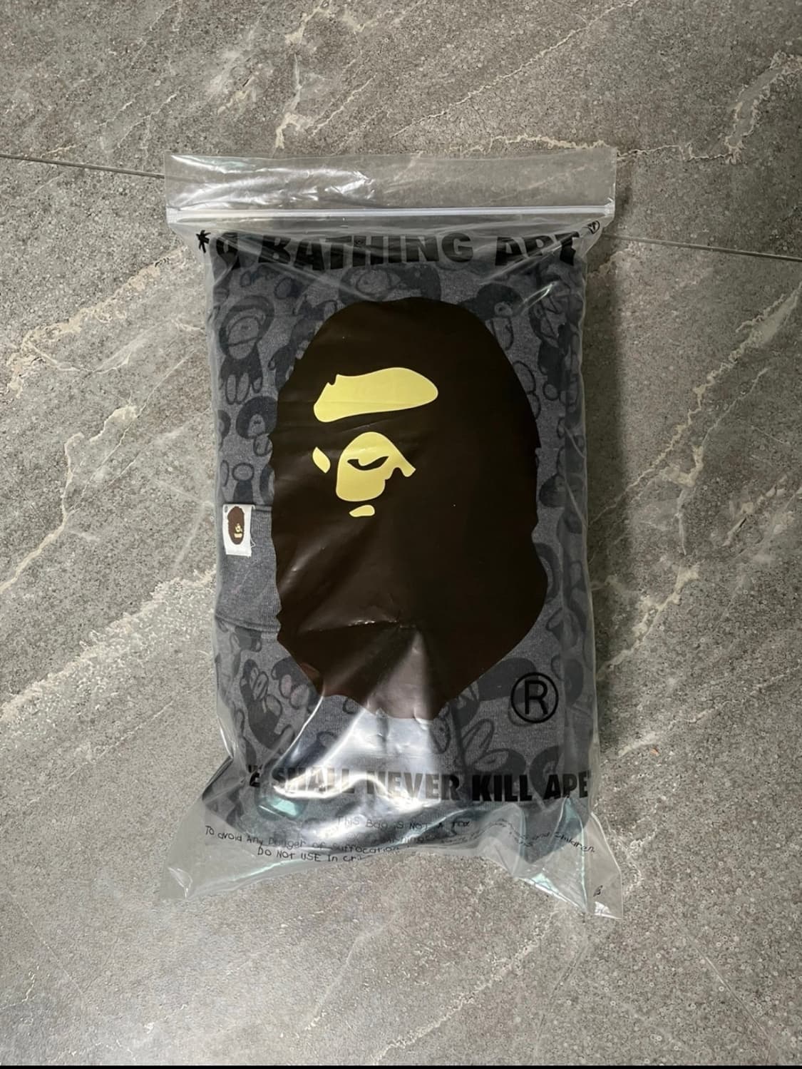 베이프 베이비 마일로 후드집업 M 상품이미지1