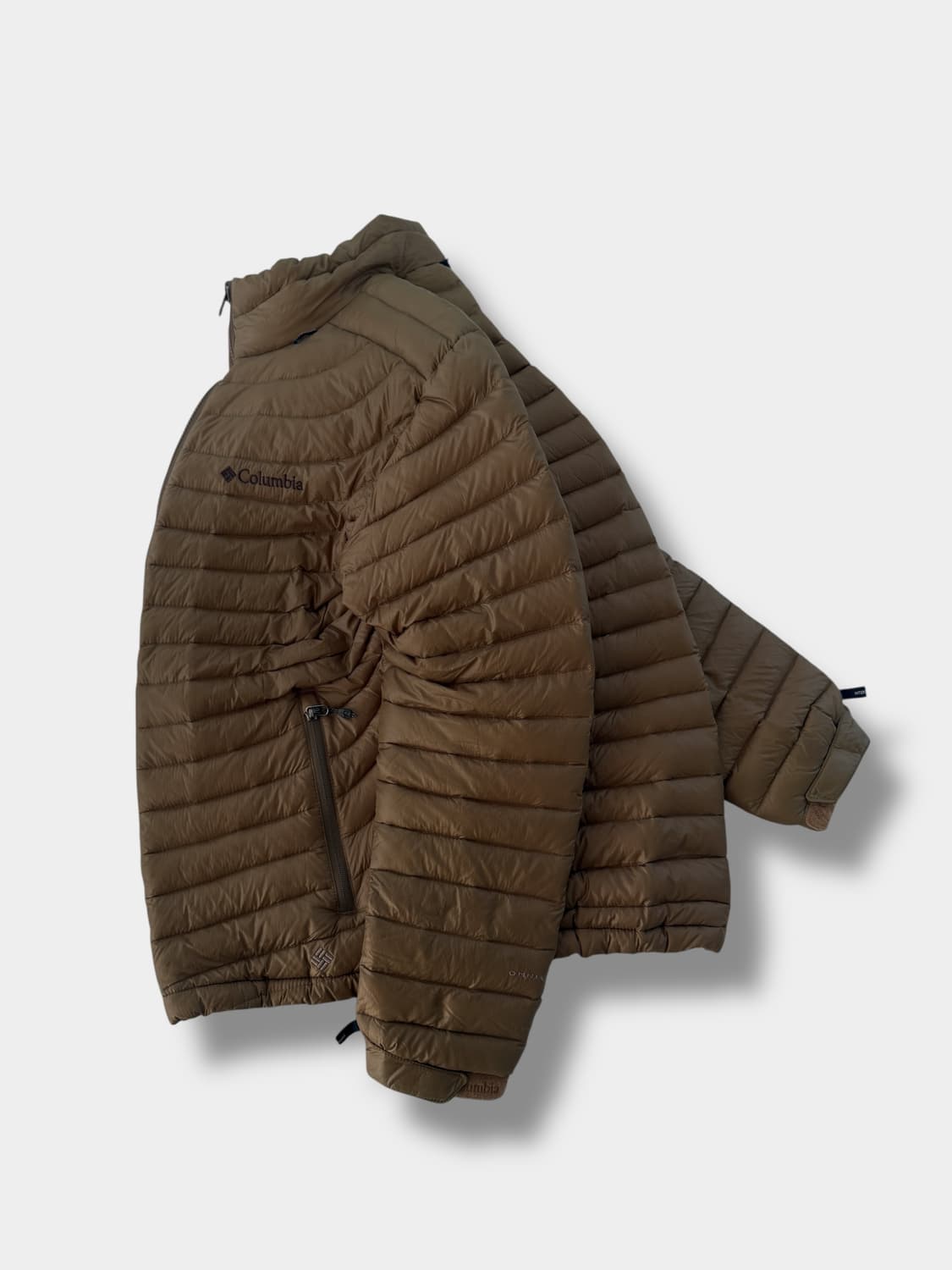 컬럼비아 루즈핏 옴니히트 경량 구스다운 패딩 자켓 상품이미지3