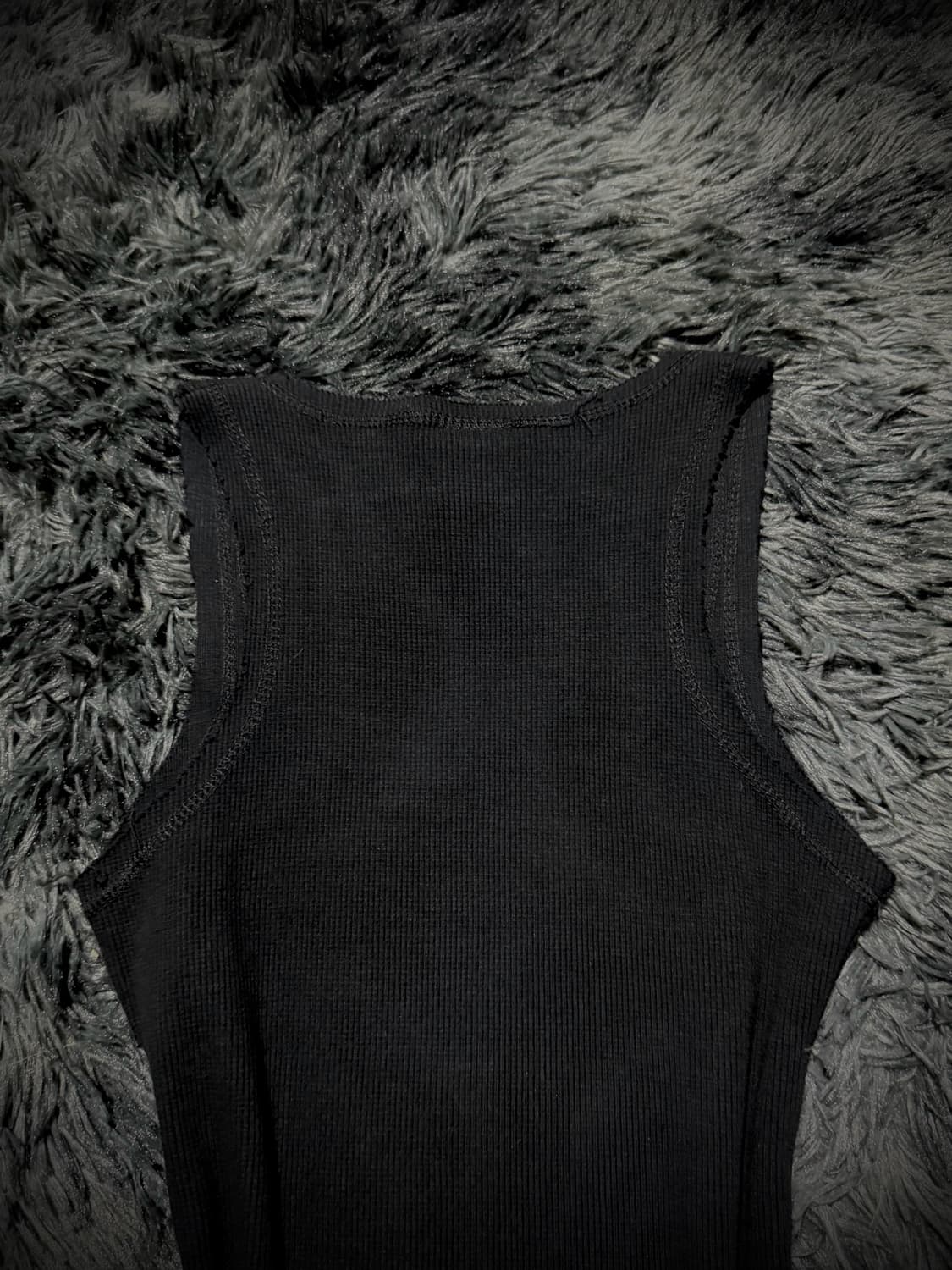 버터플라이 라인스톤 블랙 리브 슬리브리스 상품이미지7