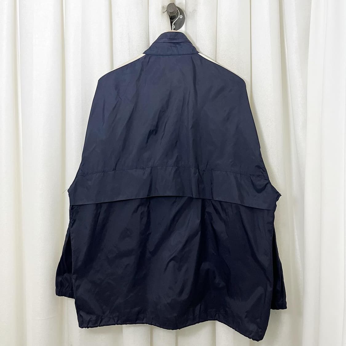 아디다스 네이비 화이트 삼선 윈드브레이커 상품이미지6