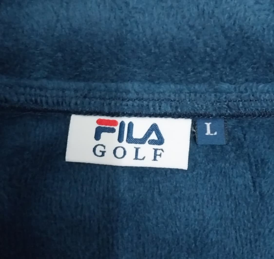 FILA 휠라 골프 플리스 네이비 베스트 L 상품이미지2