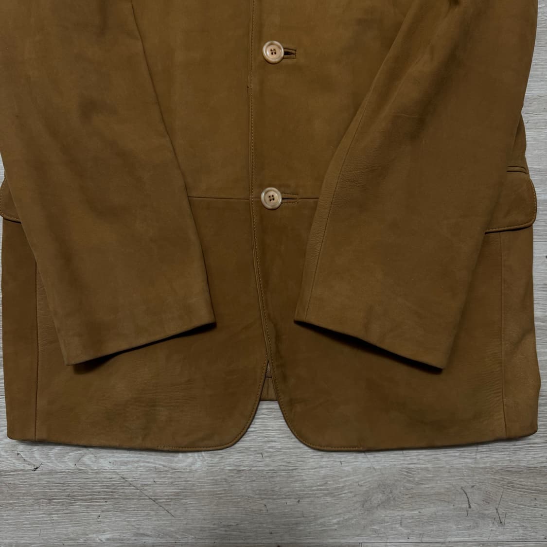 리치우드 스웨이드 가죽 자켓 상품이미지3