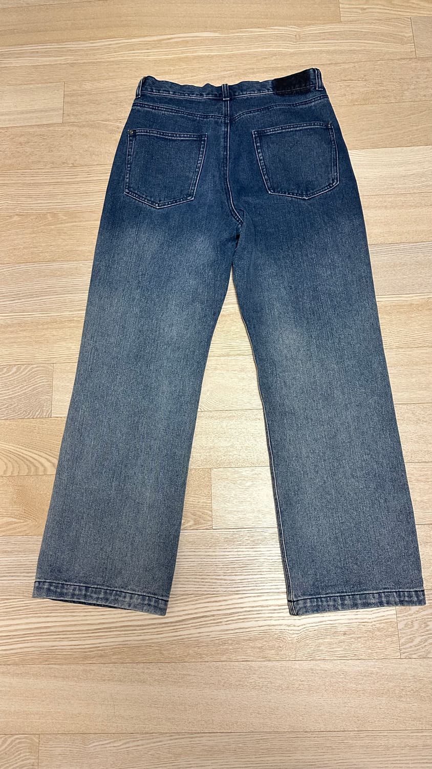 일꼬르소 그라데이션 워싱 데님 팬츠 블루 s사이즈 상품이미지5