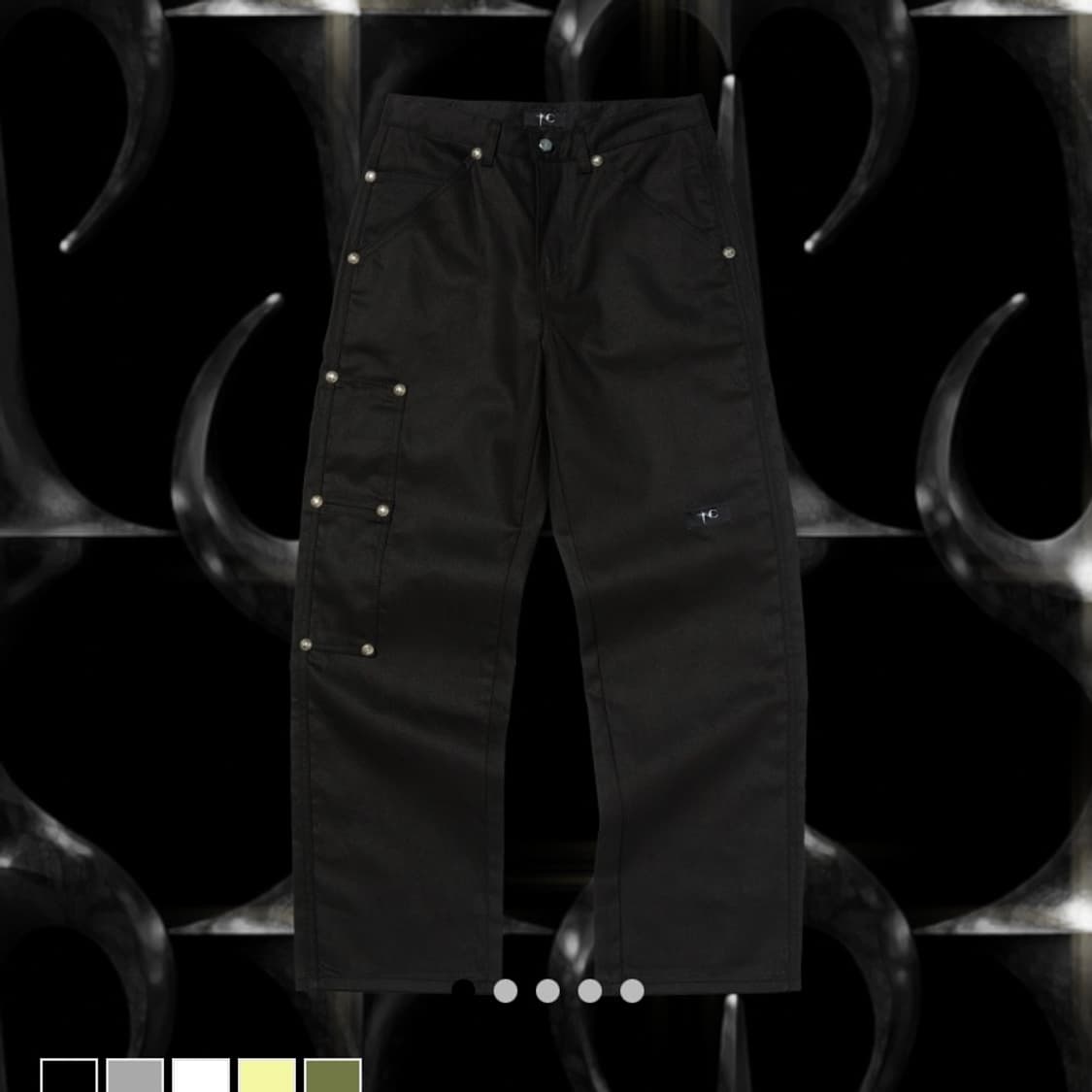 떠그팬츠 블랙 s 상품이미지1