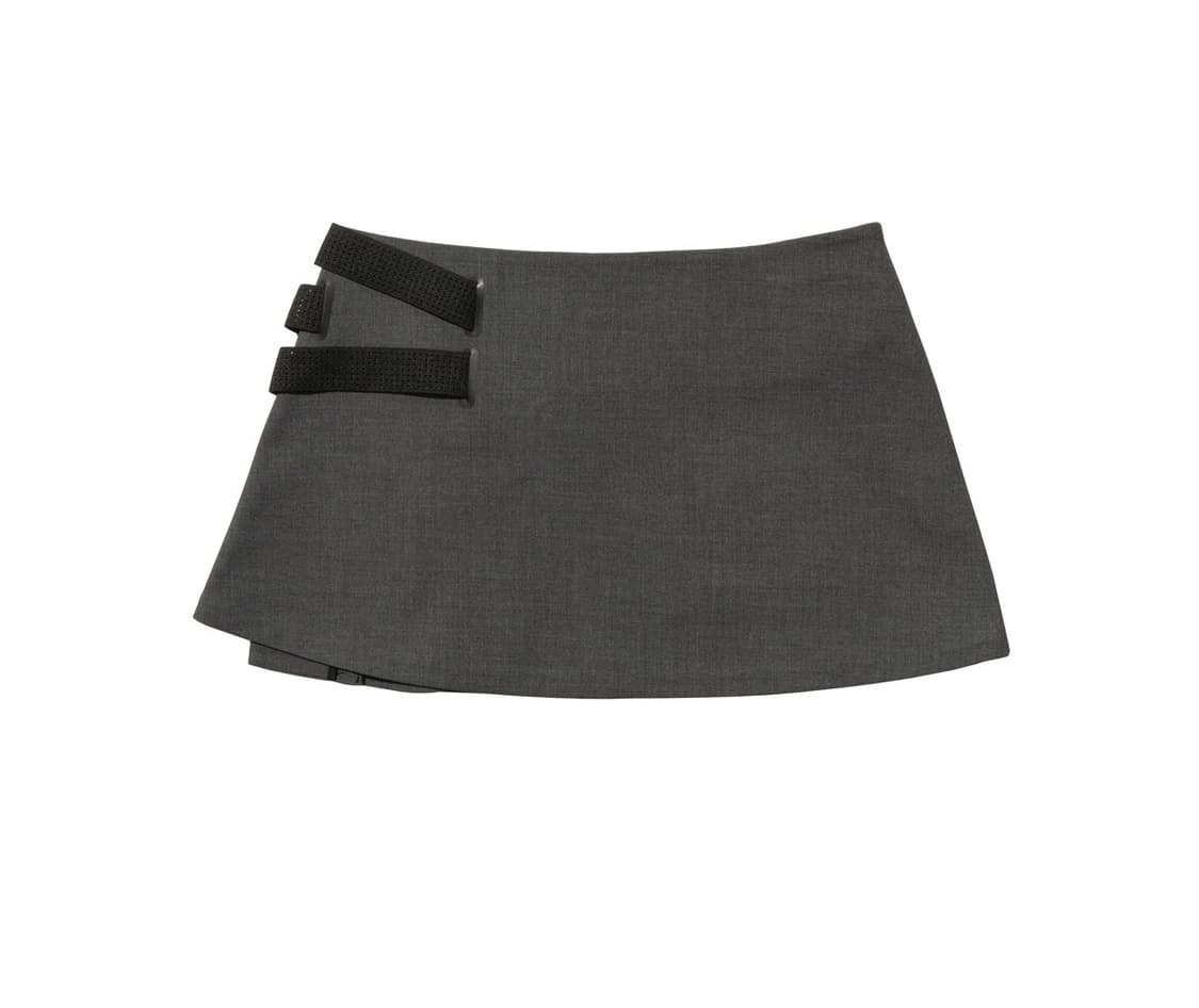 혜인서 플리츠 랩 스커트 상품이미지2