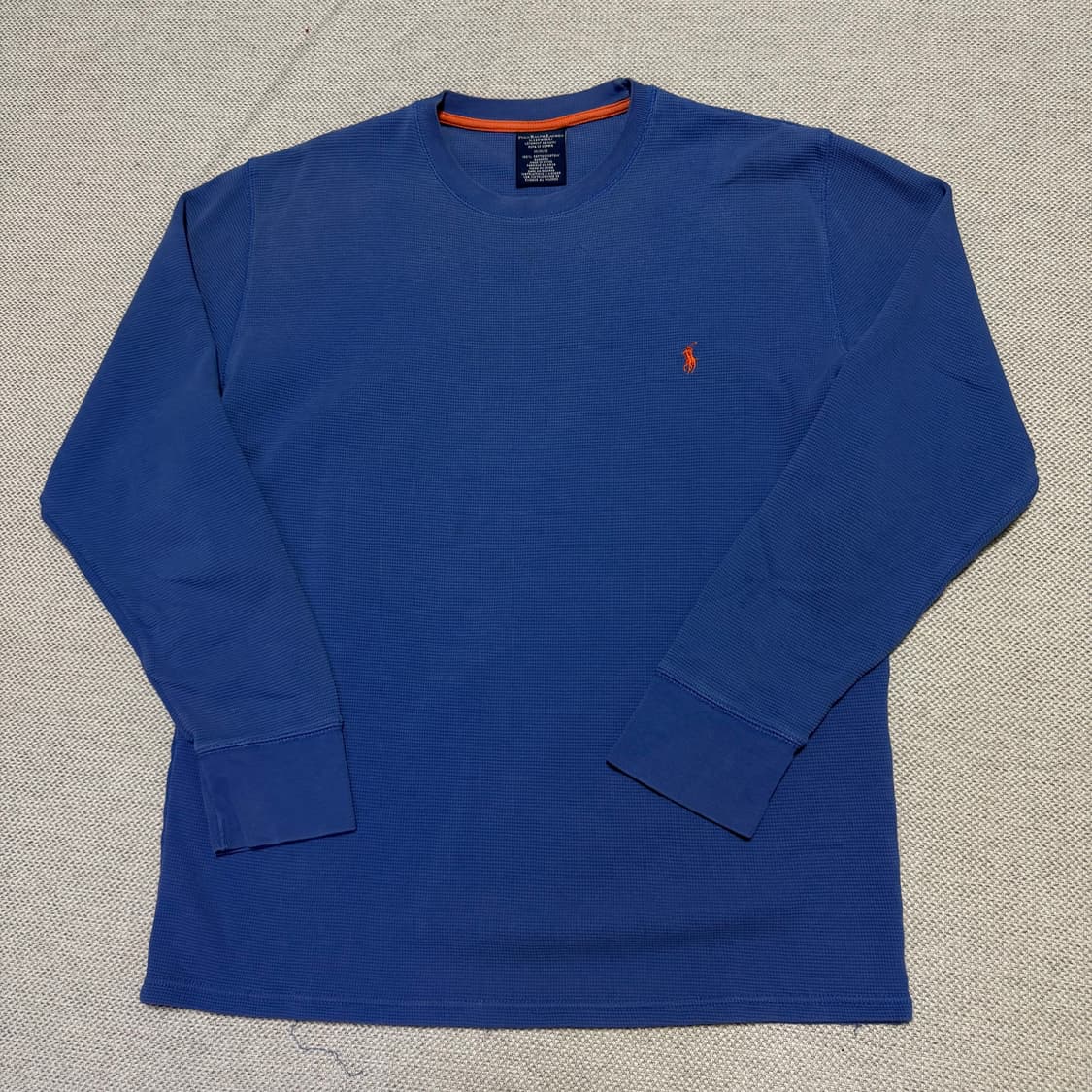 폴로 랄프로렌 와플 롱슬리브 상품이미지1