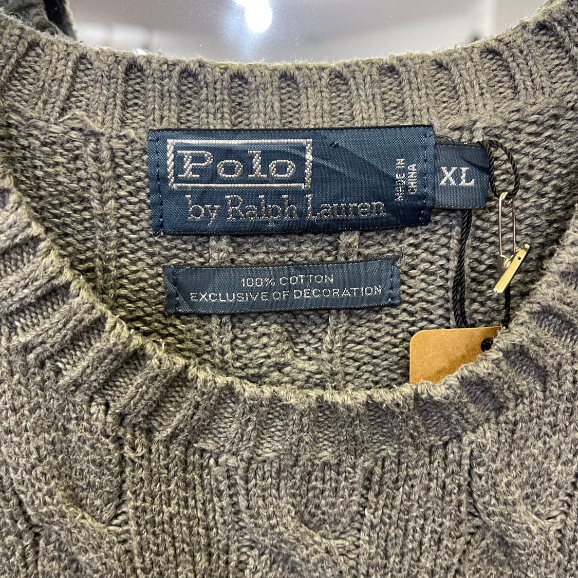 폴로 꽈배기 니트 상품이미지3