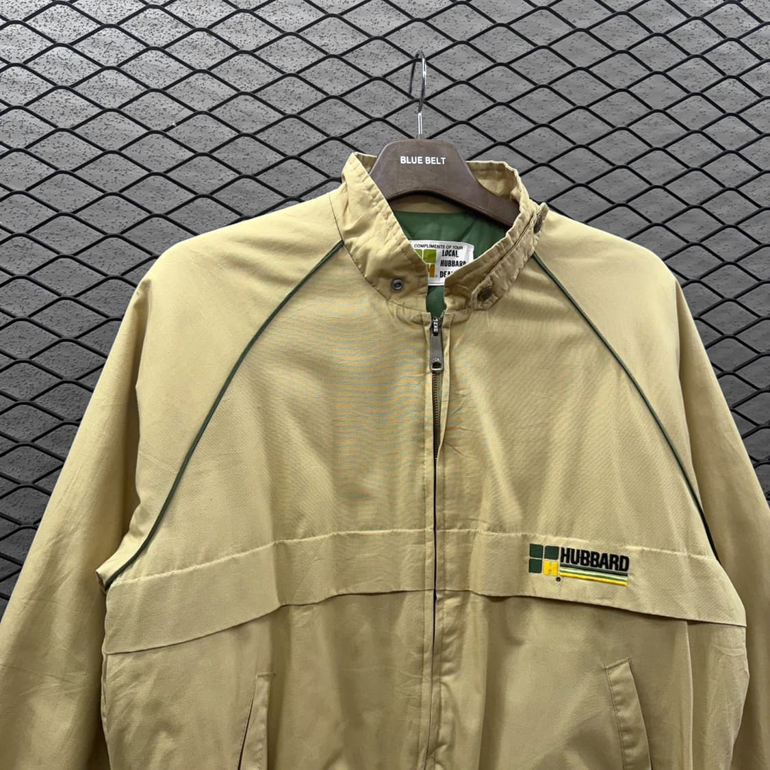 USA VINTAGE 워크 블루종자켓 패디드 톤온톤 파이핑 디테일 베이지 상품이미지4