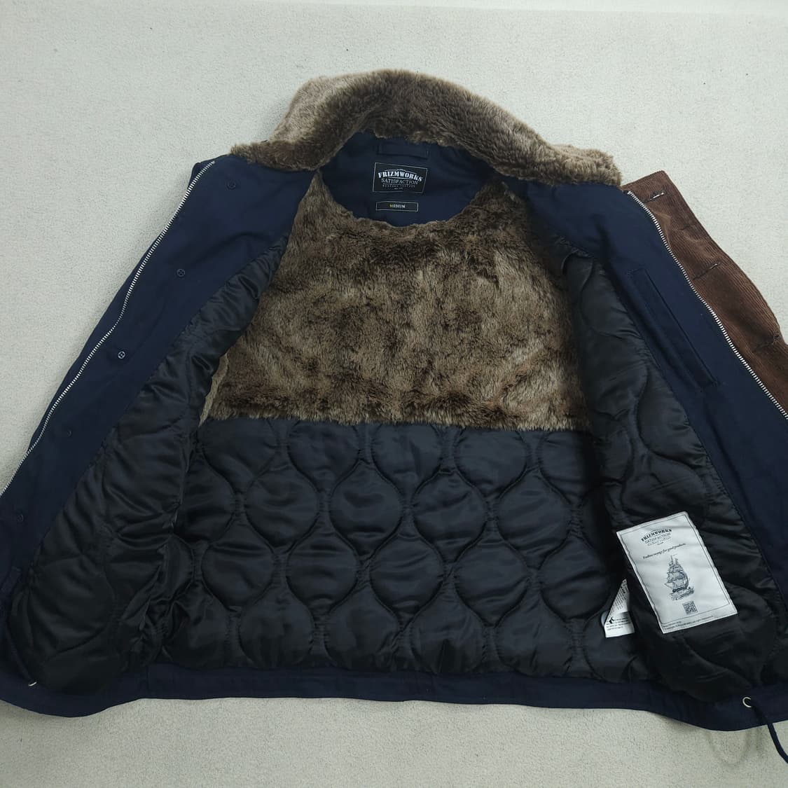 프리즘웍스 EDGAR N-1 덱자켓 M 상품이미지7