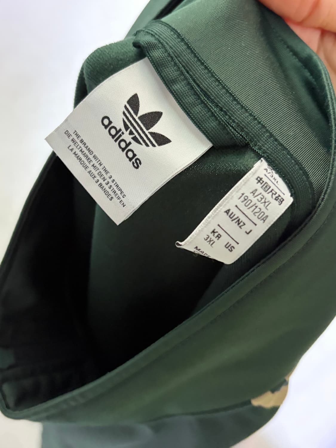 아디다스 오리지널스 베켄바우어 트랙 자켓 쉐도우 그린 - KR 사이즈 상품이미지5