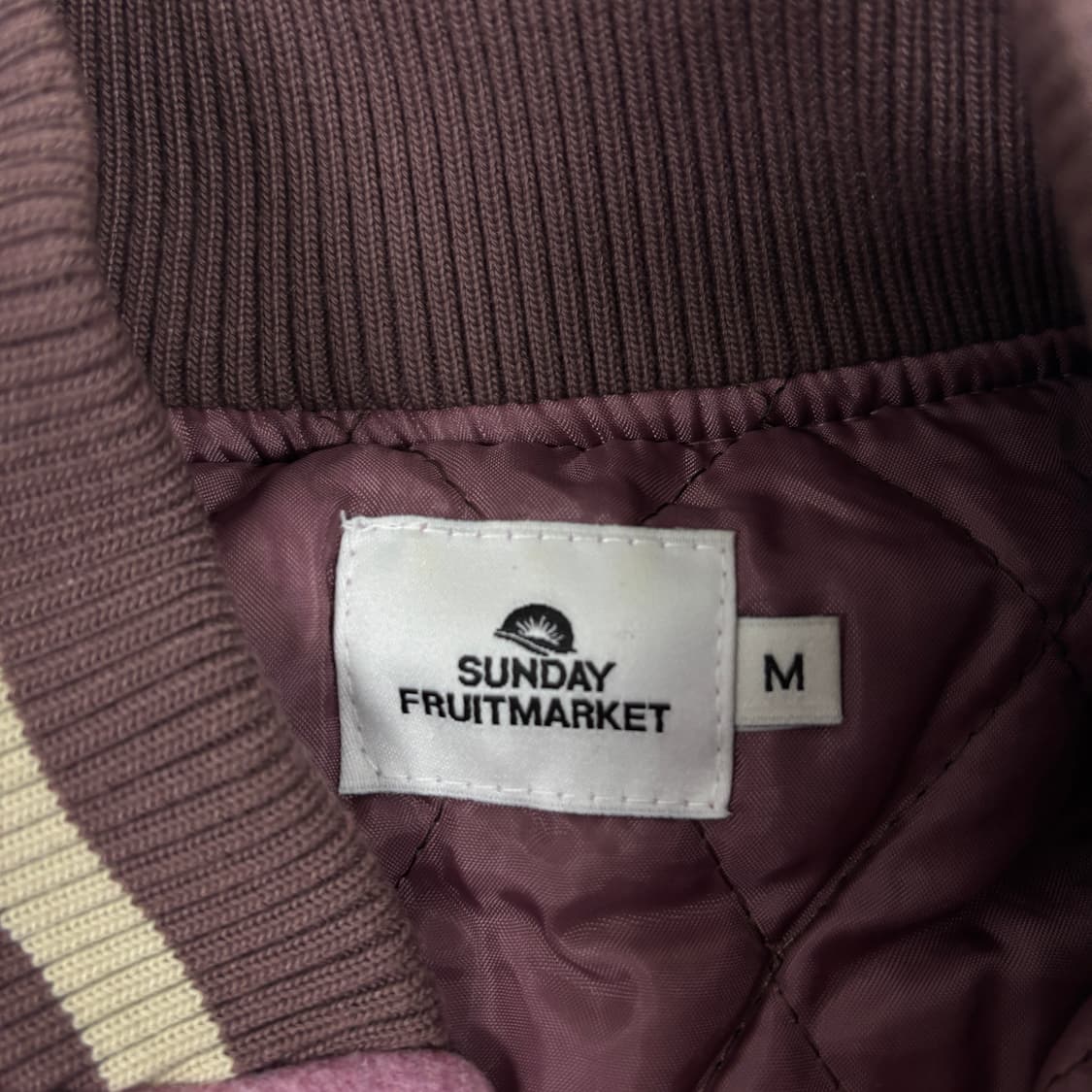 선데이 후르츠 마켓 바시티 자켓 상품이미지7