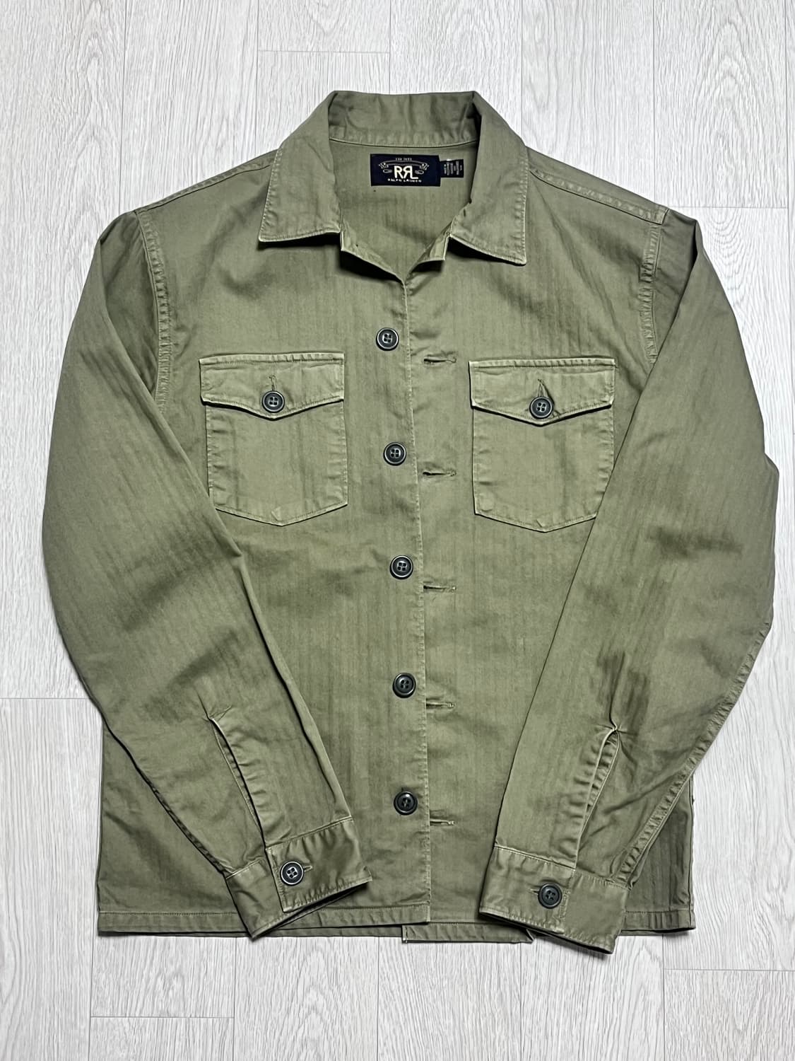 [S] RRL 더블알엘 HBT 헤링본 오버 셔츠 상품이미지1