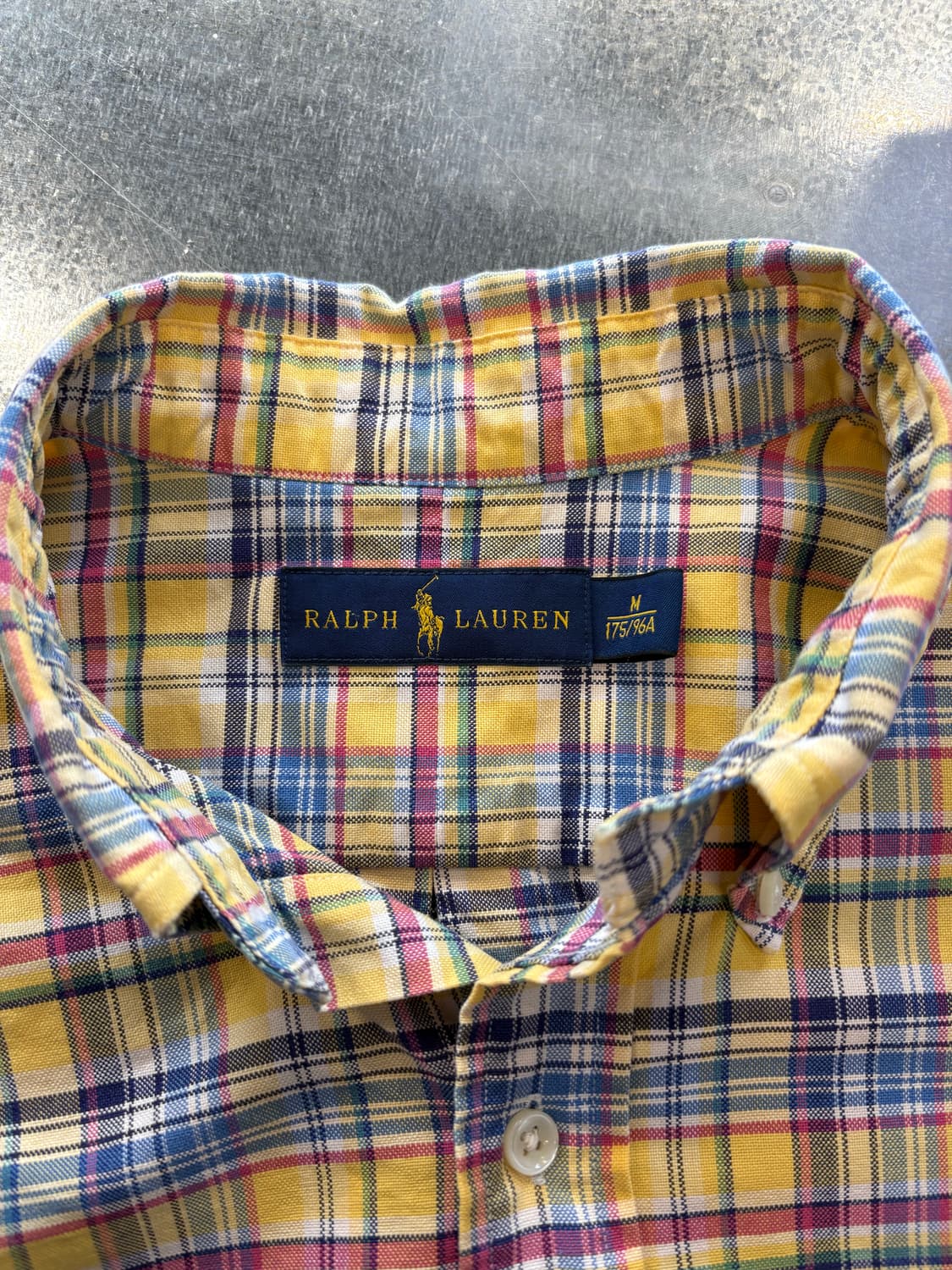 폴로 랄프로렌 체크 셔츠 상품이미지3