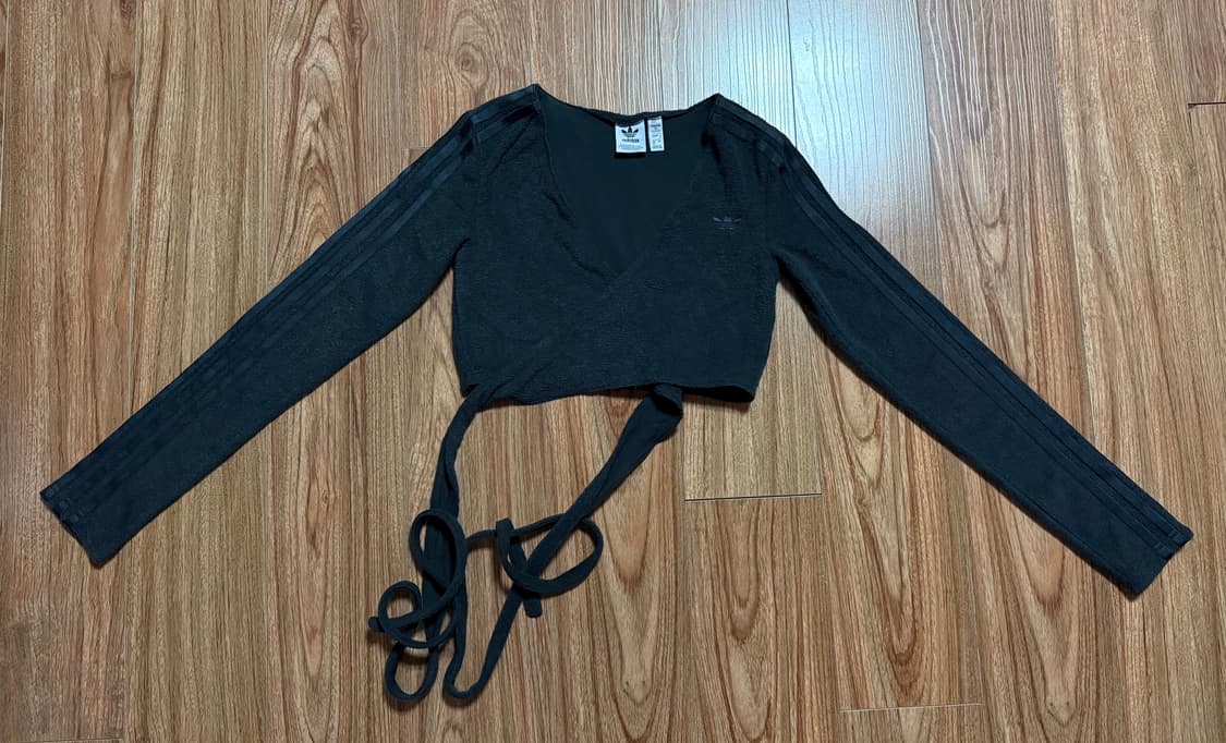 [단종] 아디다스 랩어라운드 가디건 - 블랙 상품이미지6