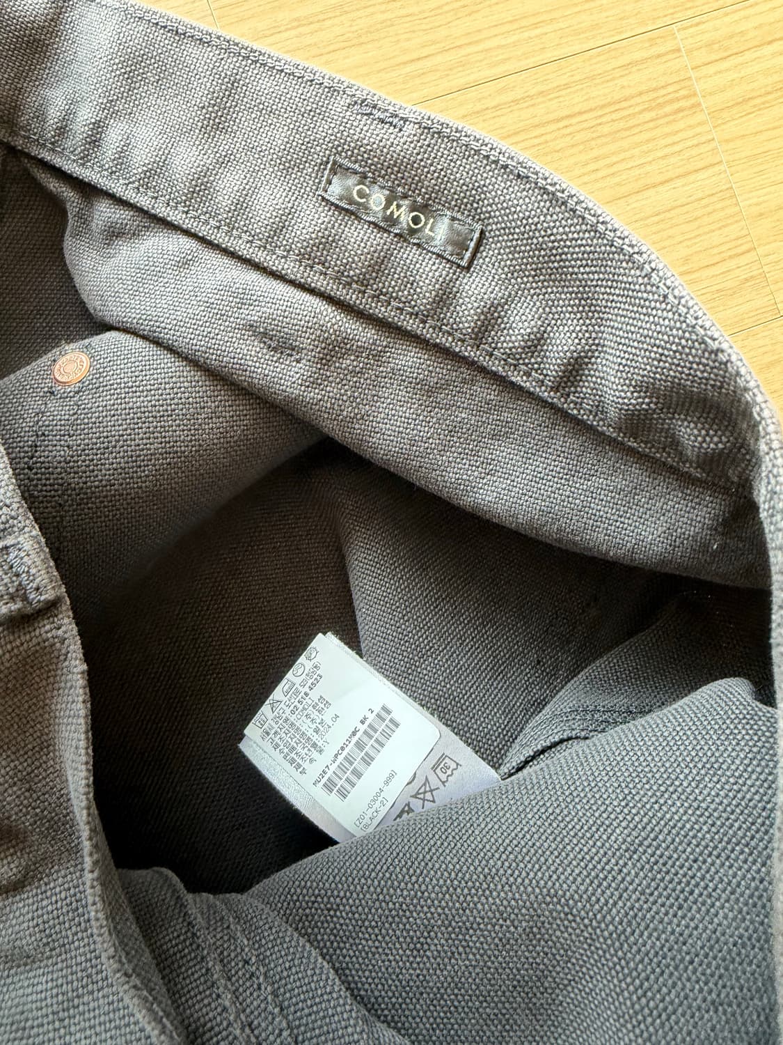 24AW Comoli 코모리 몰스킨 페인터팬츠 2사이즈 상품이미지4