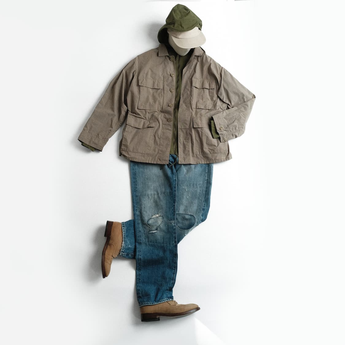 페로우즈 밀리터리 레인 파카 42(103사이즈) 상품이미지2