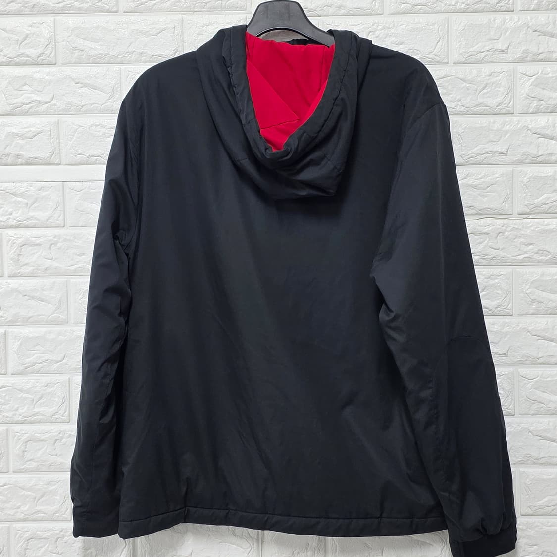 택포) 타미힐피거 블랙 기모 아노락 L 상품이미지4